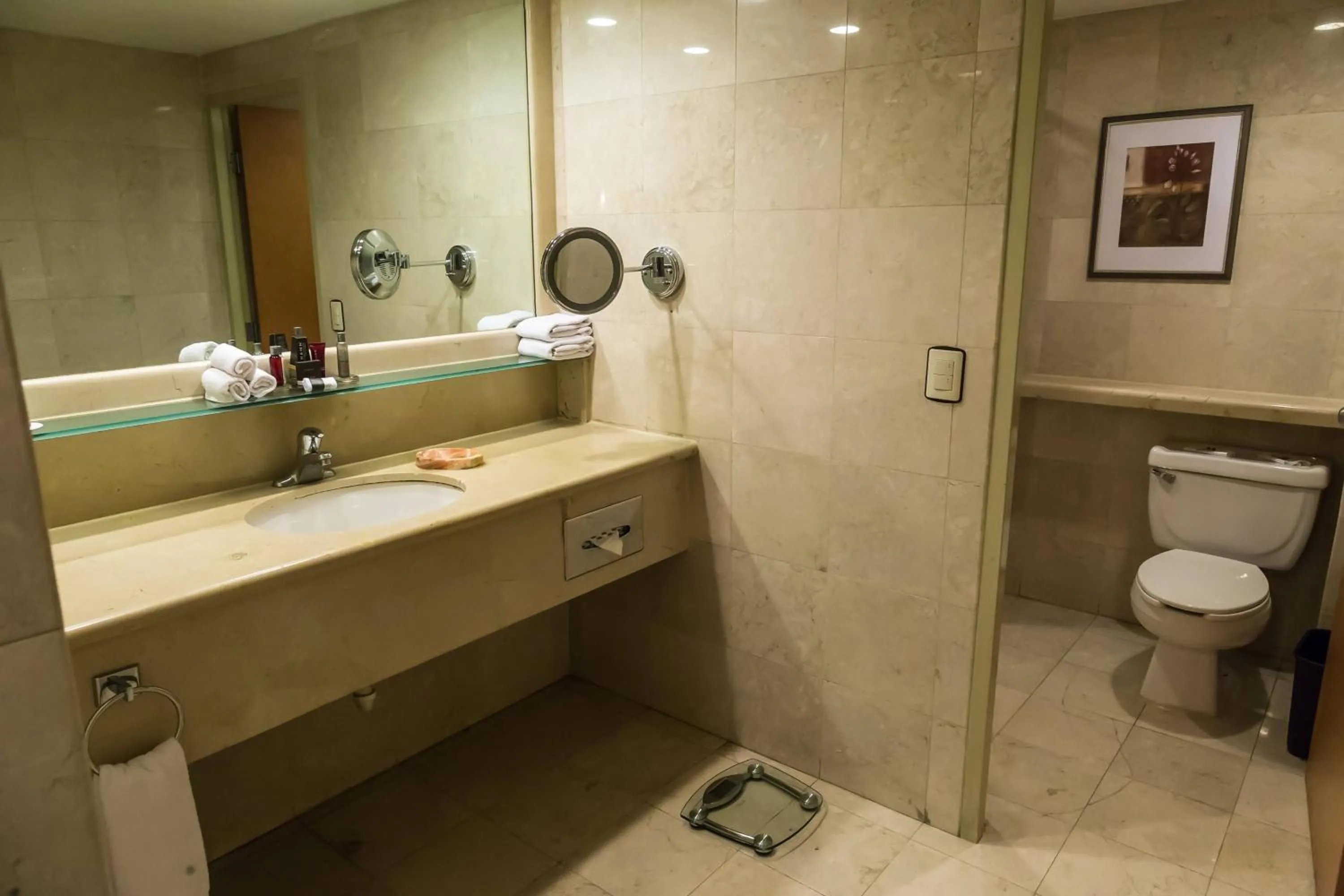 Bathroom in Marriott Tijuana Hotel