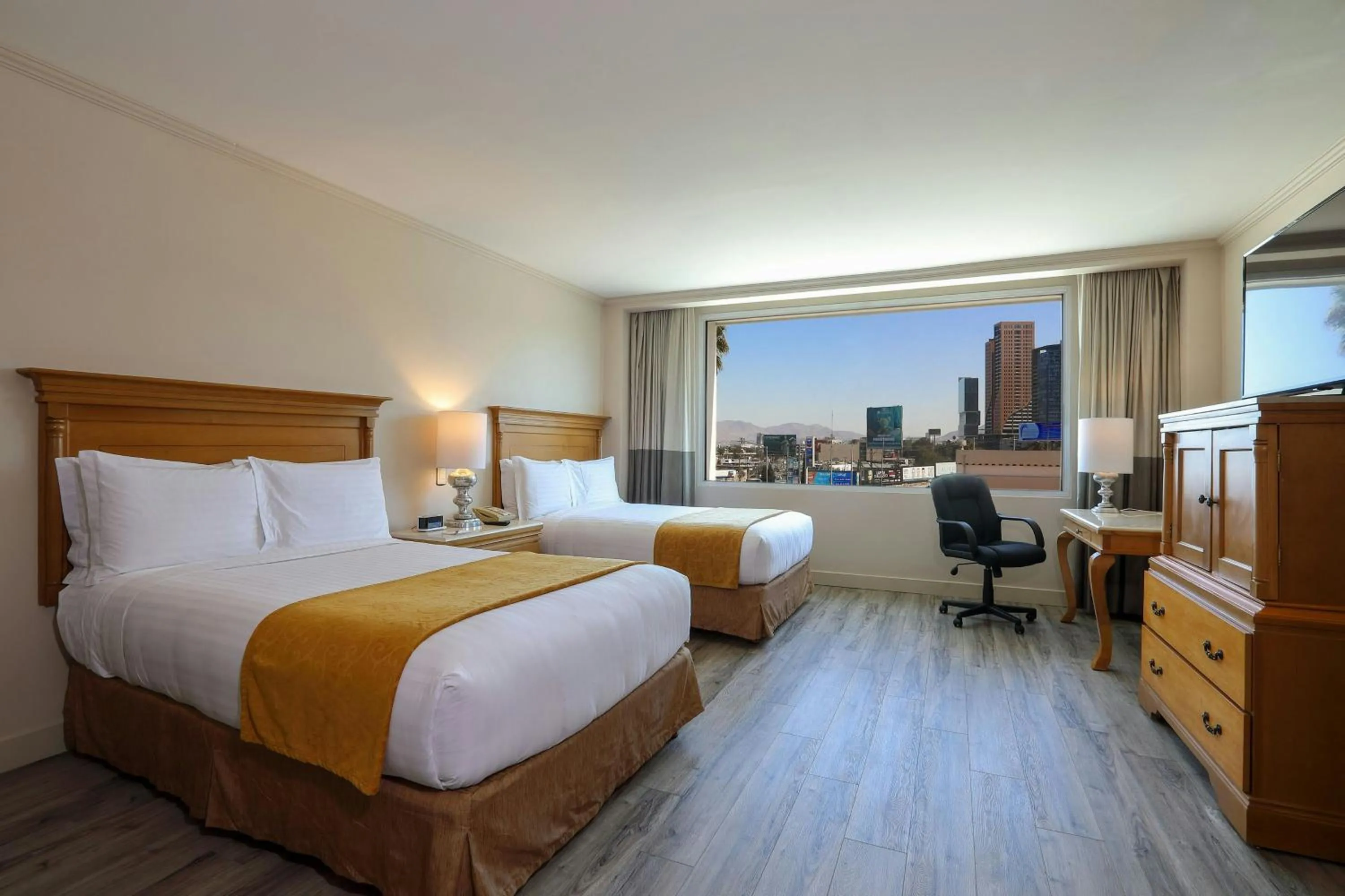 Photo of the whole room, Bed in Marriott Tijuana Hotel