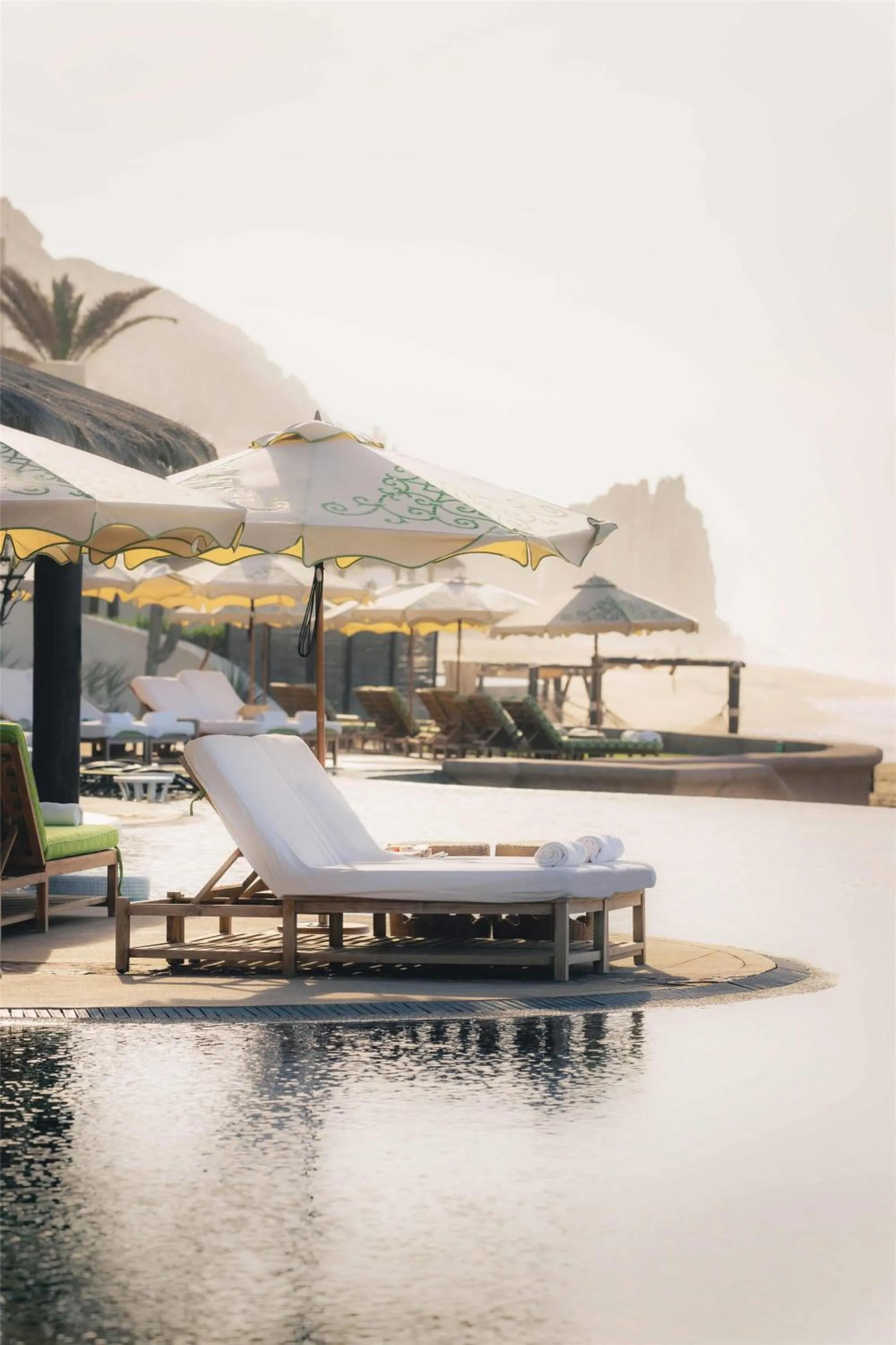 Pool view in Waldorf Astoria Los Cabos Pedregal