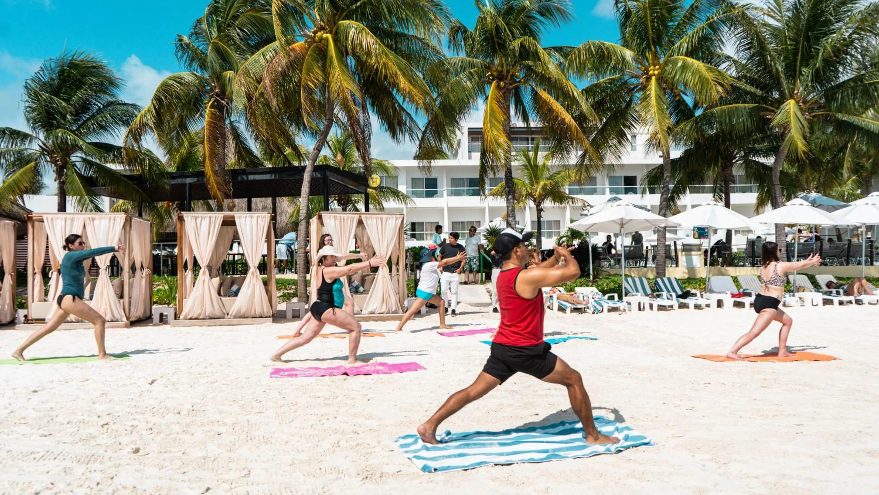 Fitness centre/facilities in Cancun Bay All Inclusive Hotel