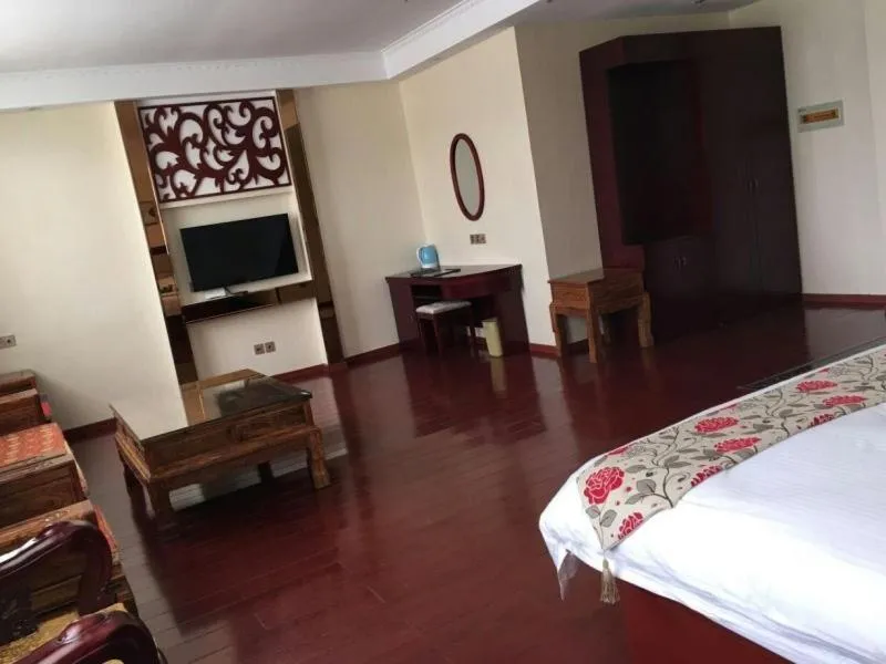 Bed in GreenTree Inn PingLiang JingNing Bus Station Business Hotel