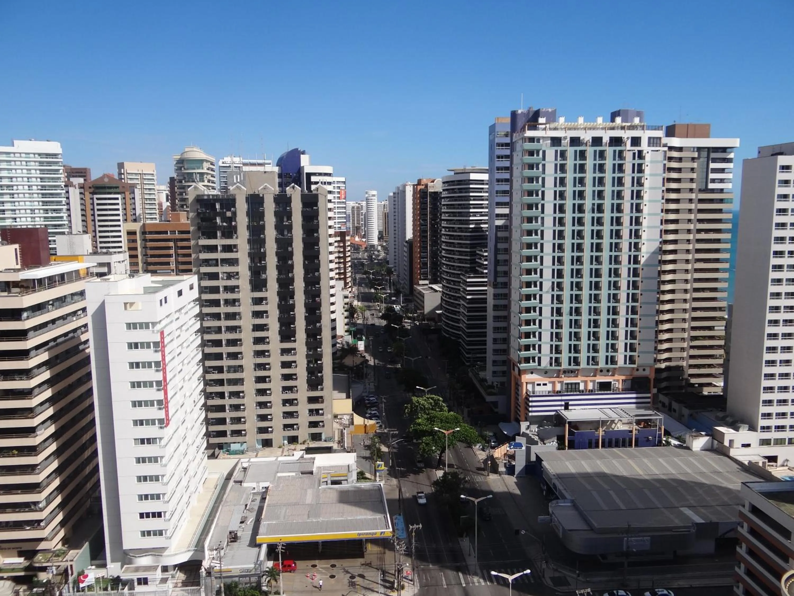 City view in Apartamento Em Andar Alto com Vista Mar Meireles