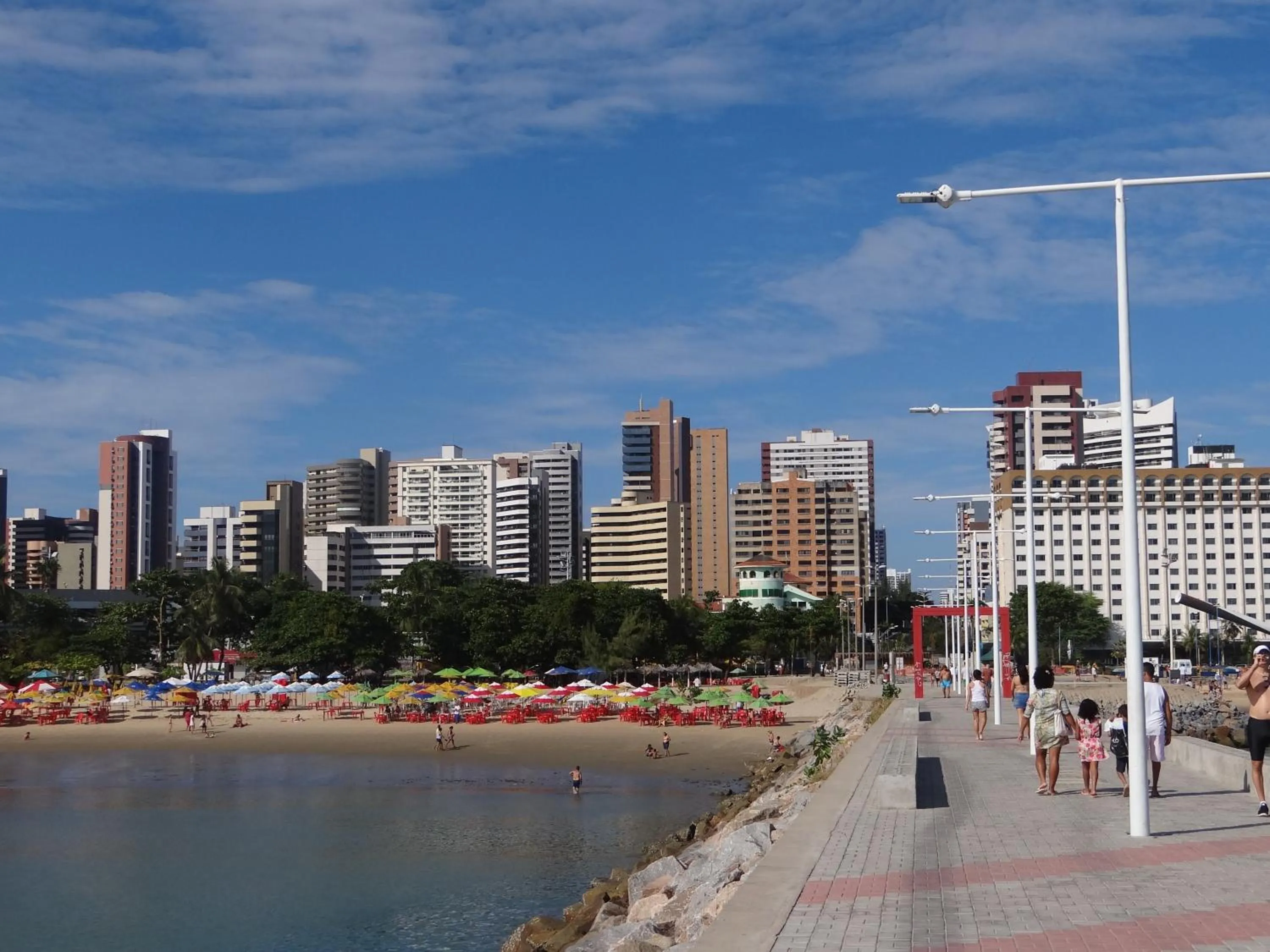 City view in Apartamento Em Andar Alto com Vista Mar Meireles