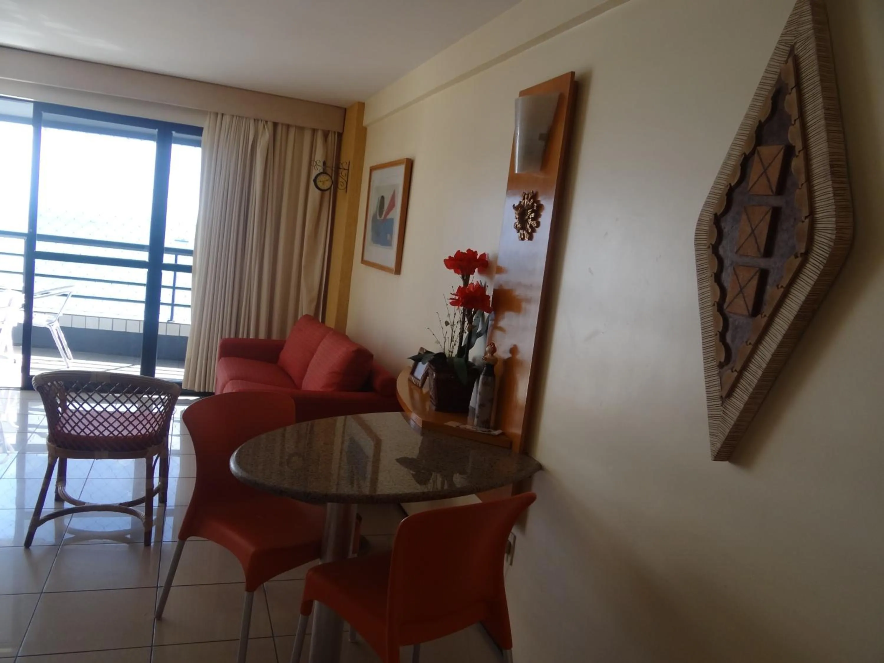 Communal lounge/ TV room in Apartamento Em Andar Alto com Vista Mar Meireles