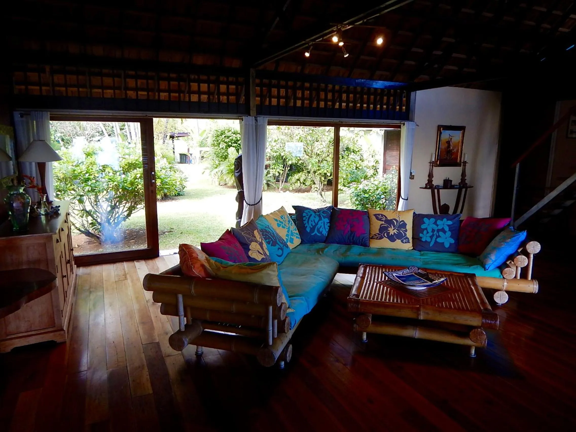 Living room in Poerani Moorea