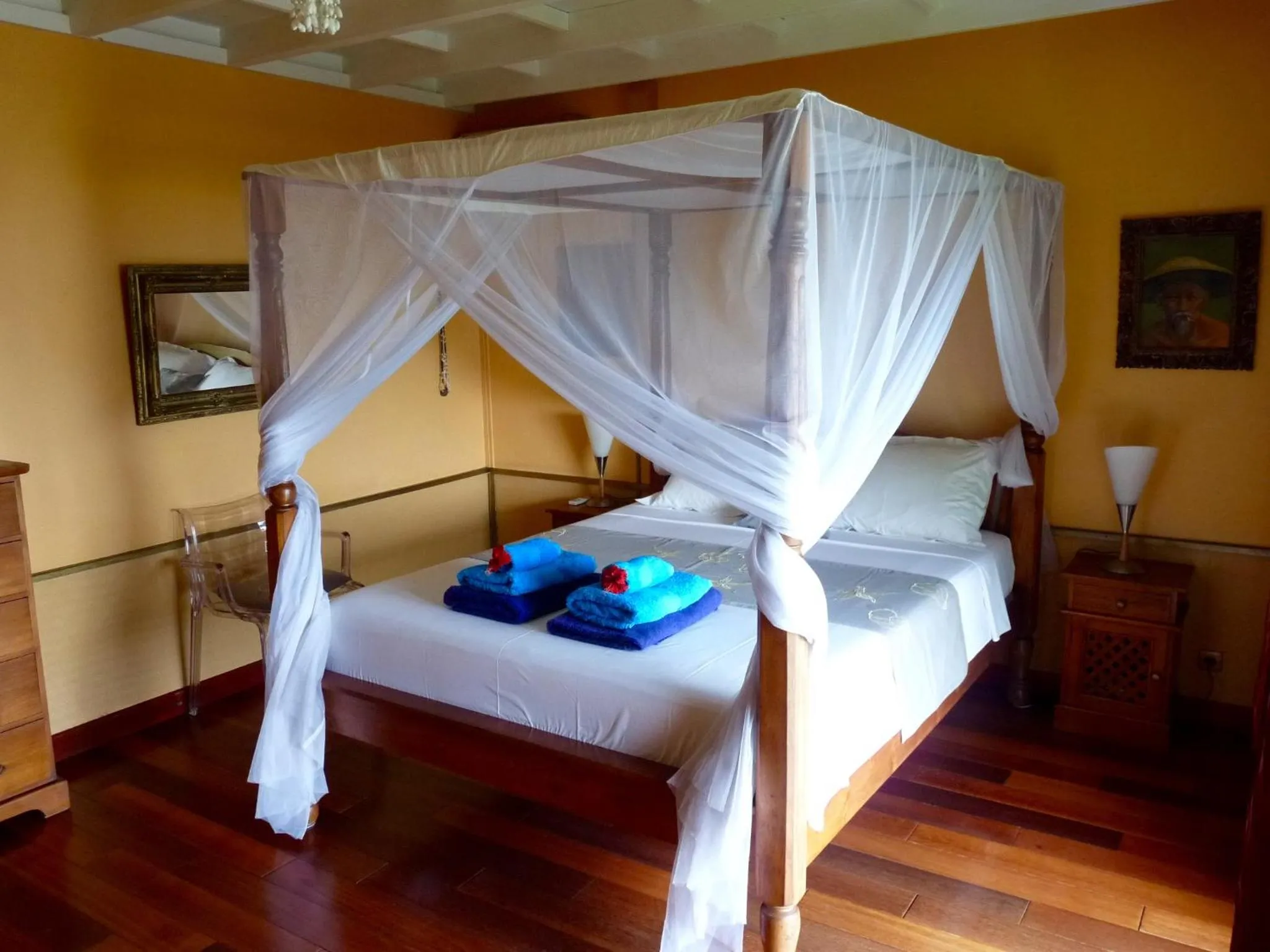 Bedroom, Bed in Poerani Moorea