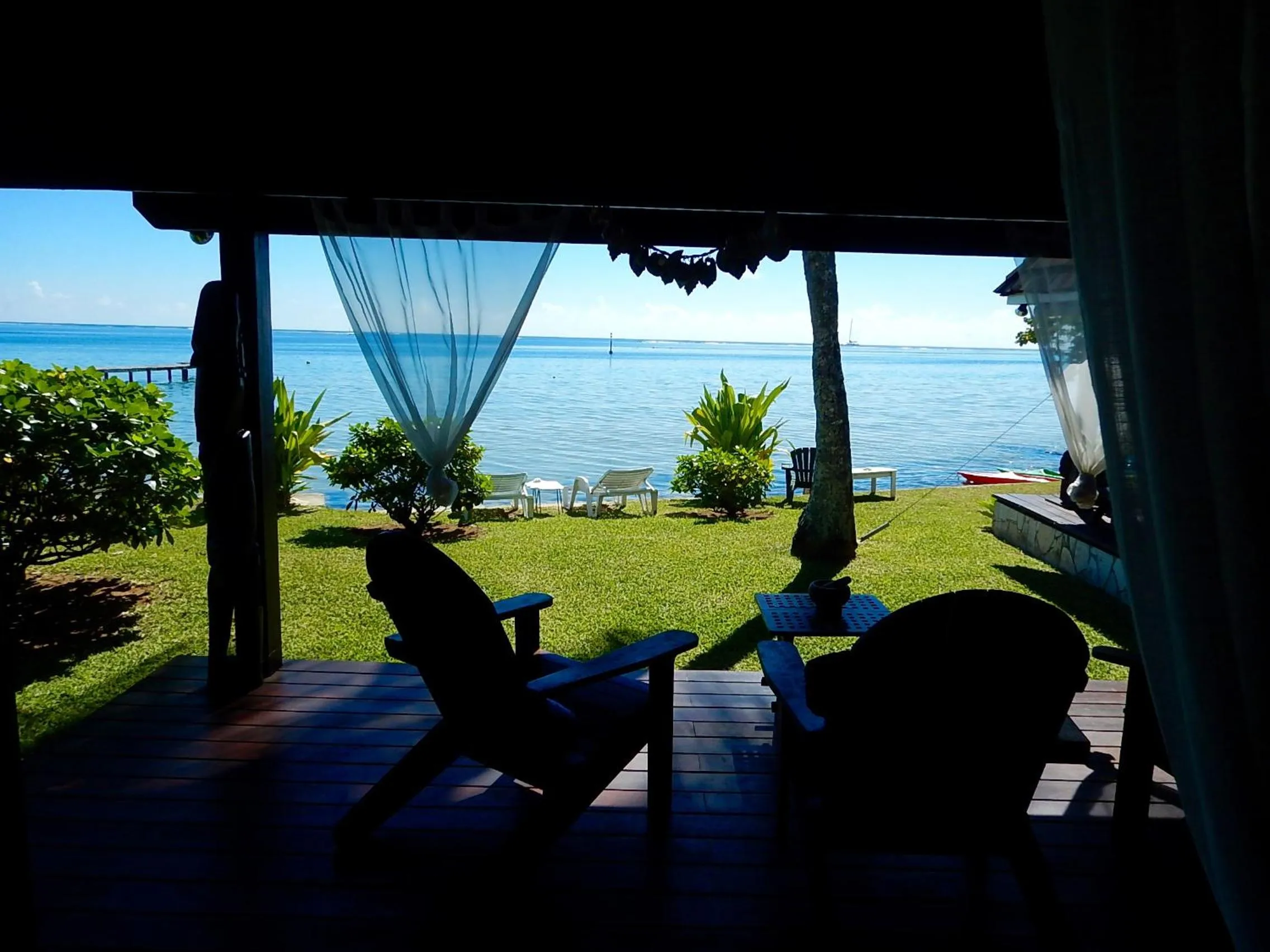 Balcony/Terrace in Poerani Moorea
