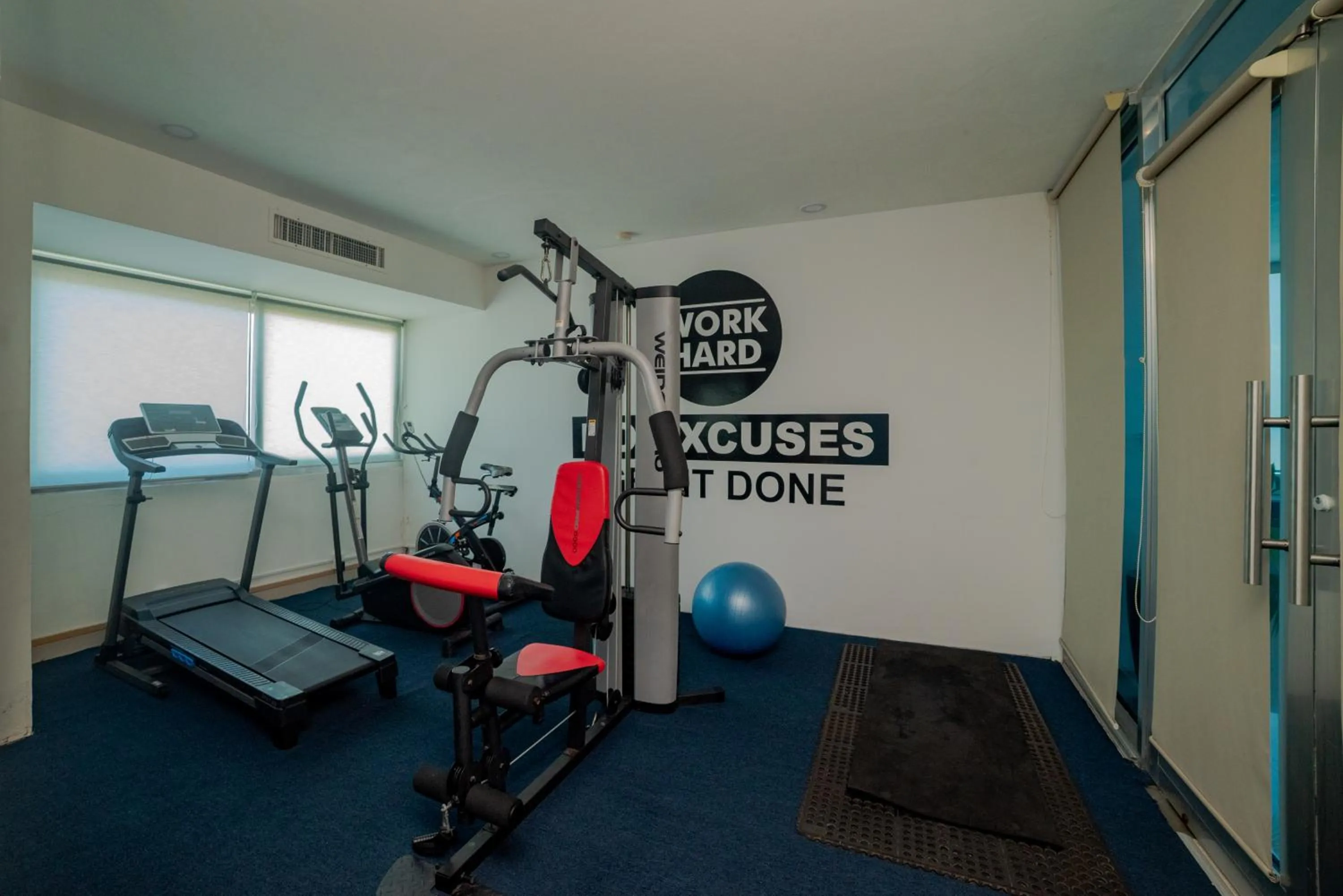 Fitness centre/facilities in Hotel Bahia Chac Chi