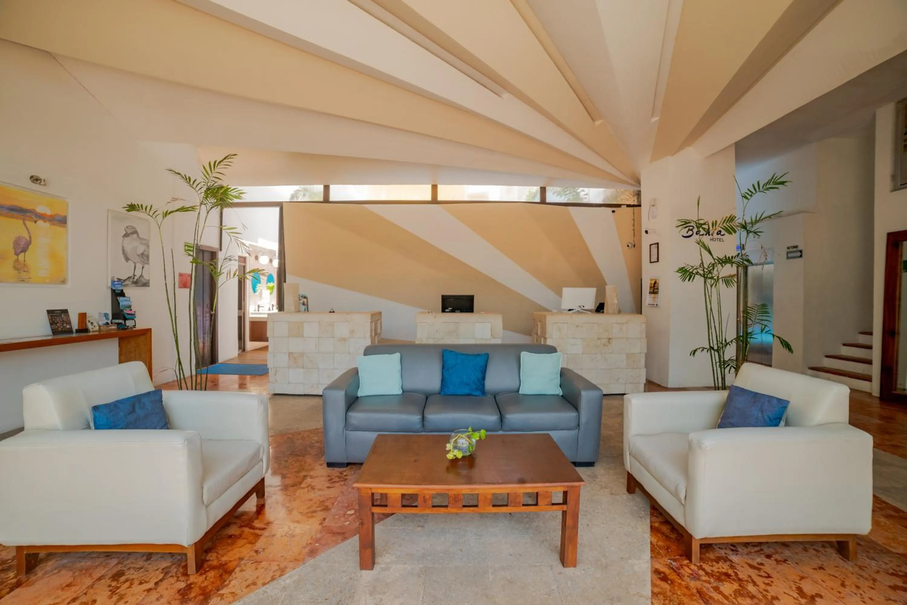 Lobby or reception in Hotel Bahia Chac Chi