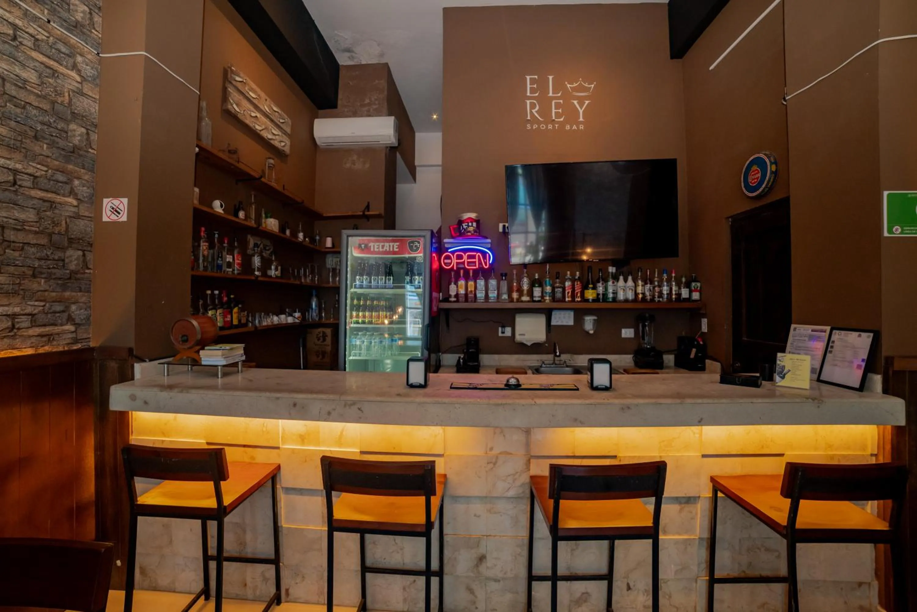 Lounge or bar in Hotel Bahia Chac Chi