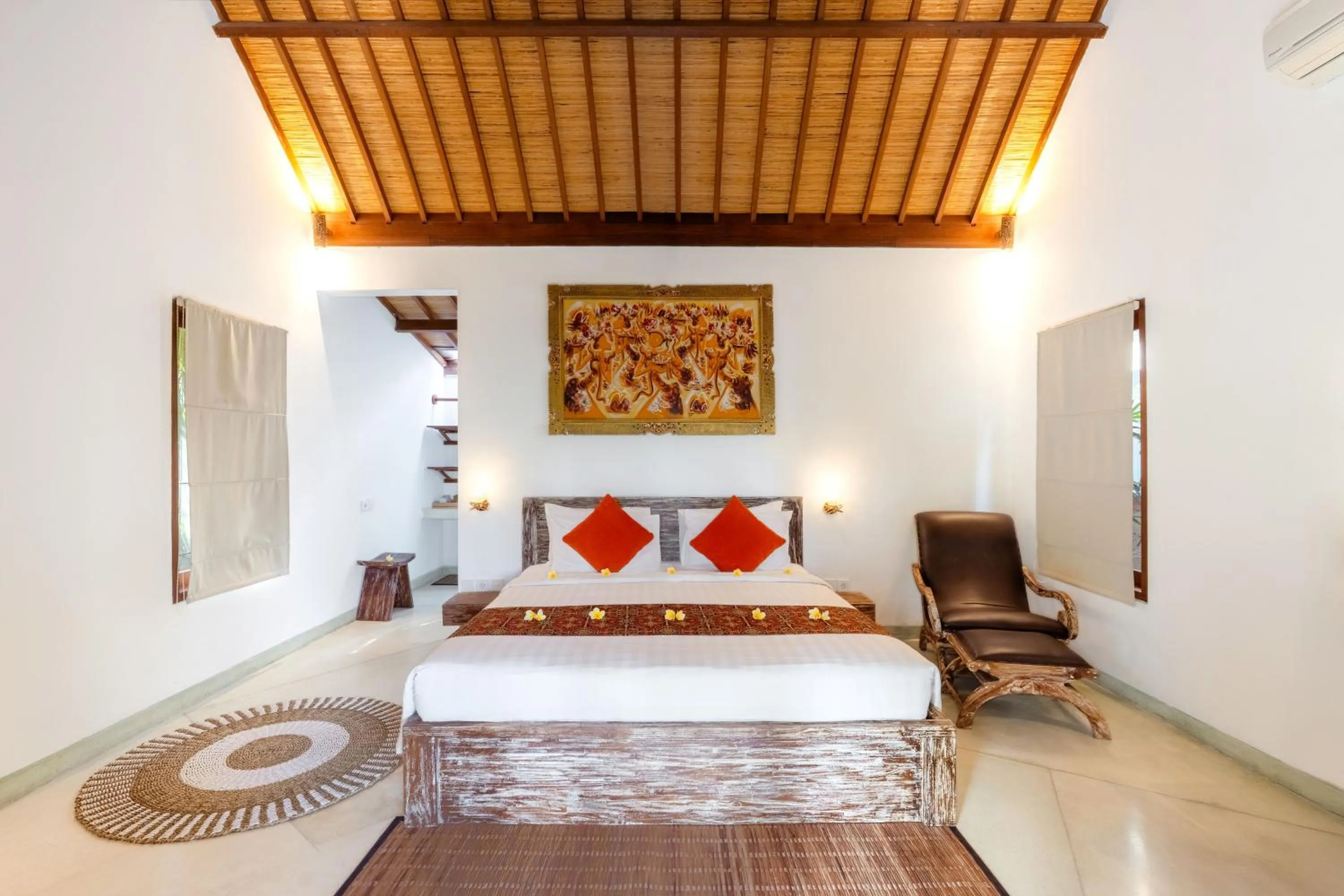 Bed in Villa Tegal Tis Ubud