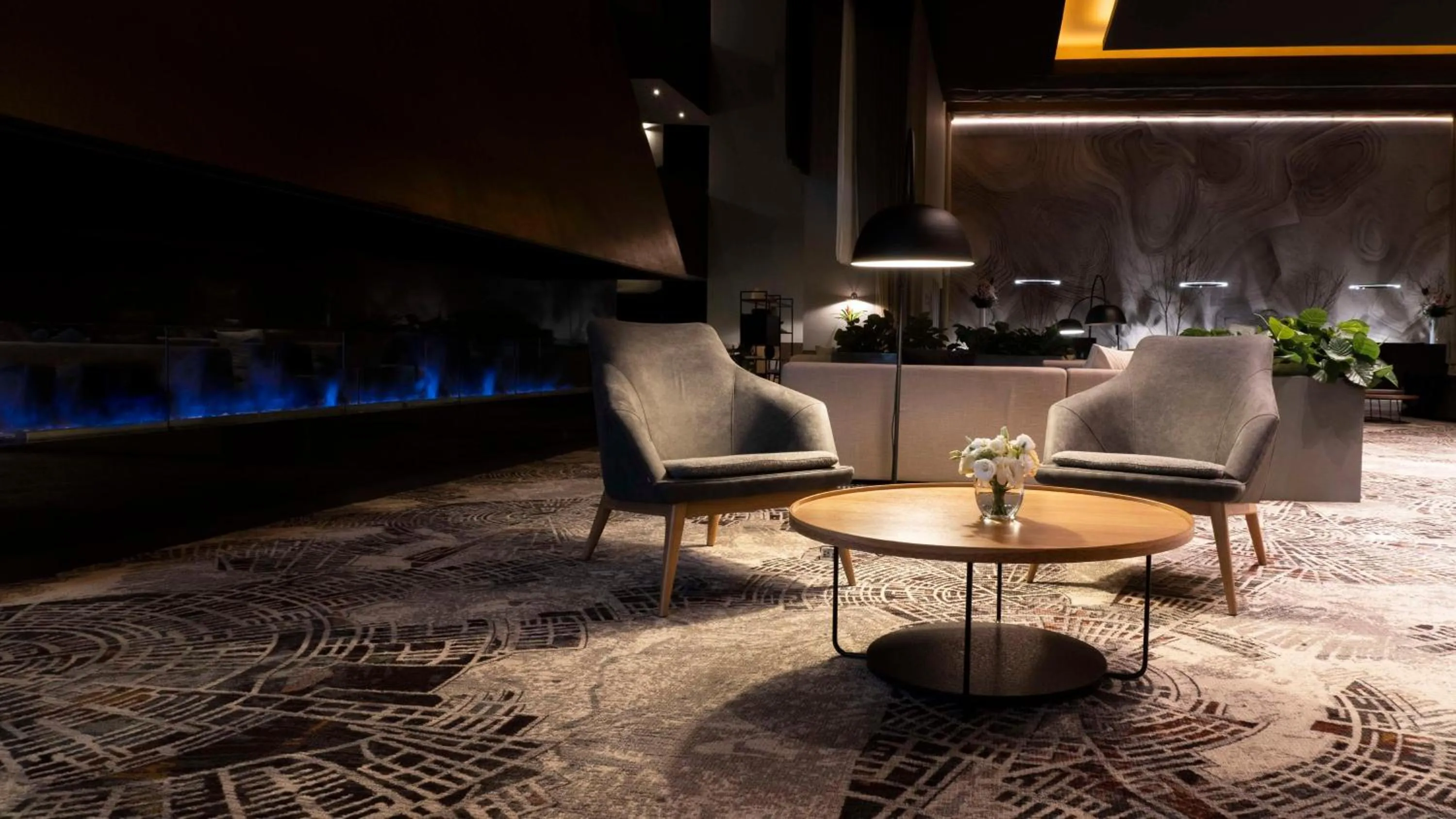 Lobby or reception in NH Collection Mexico City Airport T2