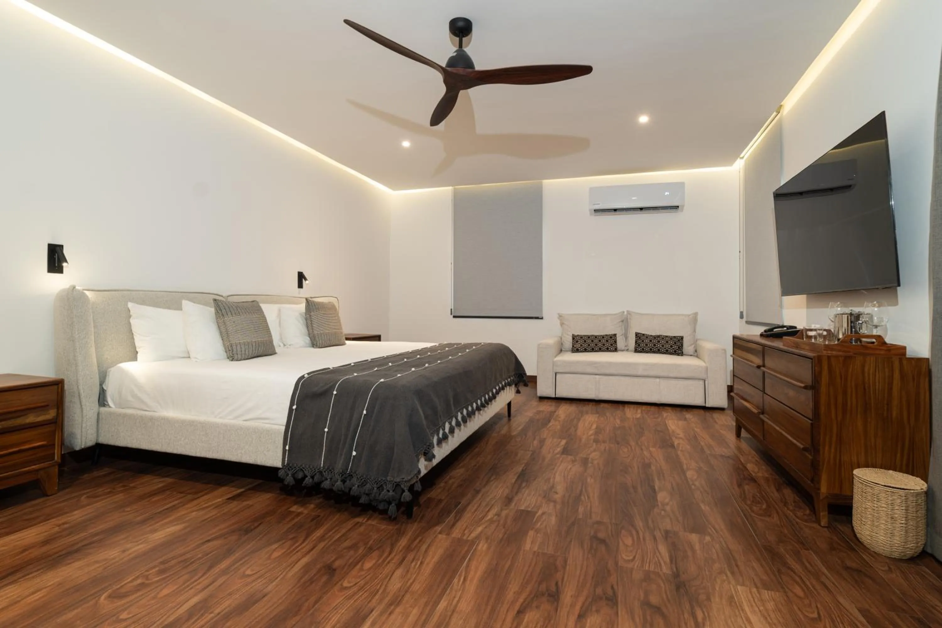 Bedroom, Bed in Na Balam Hotel