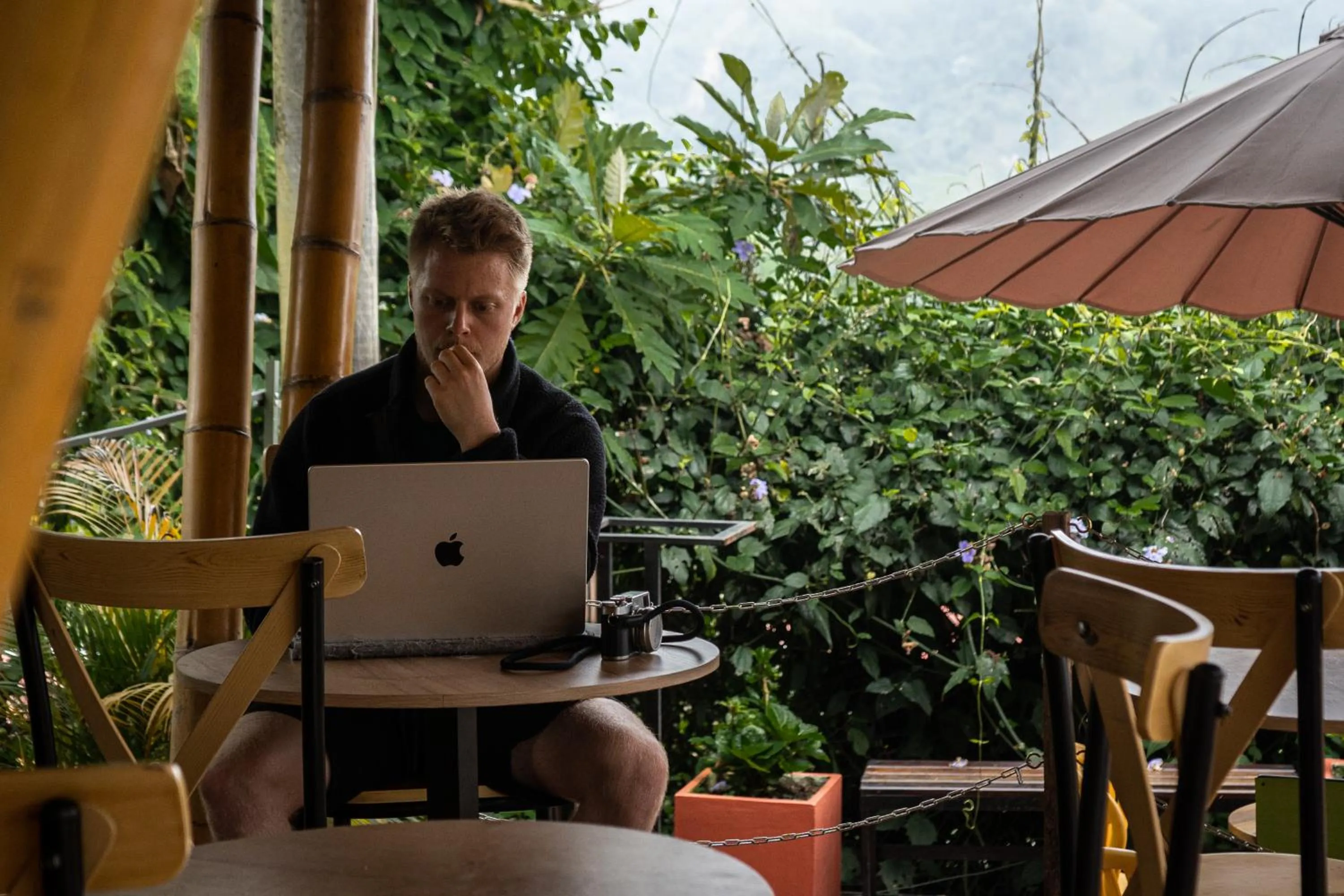 Patio in Viajero Salento Hostel