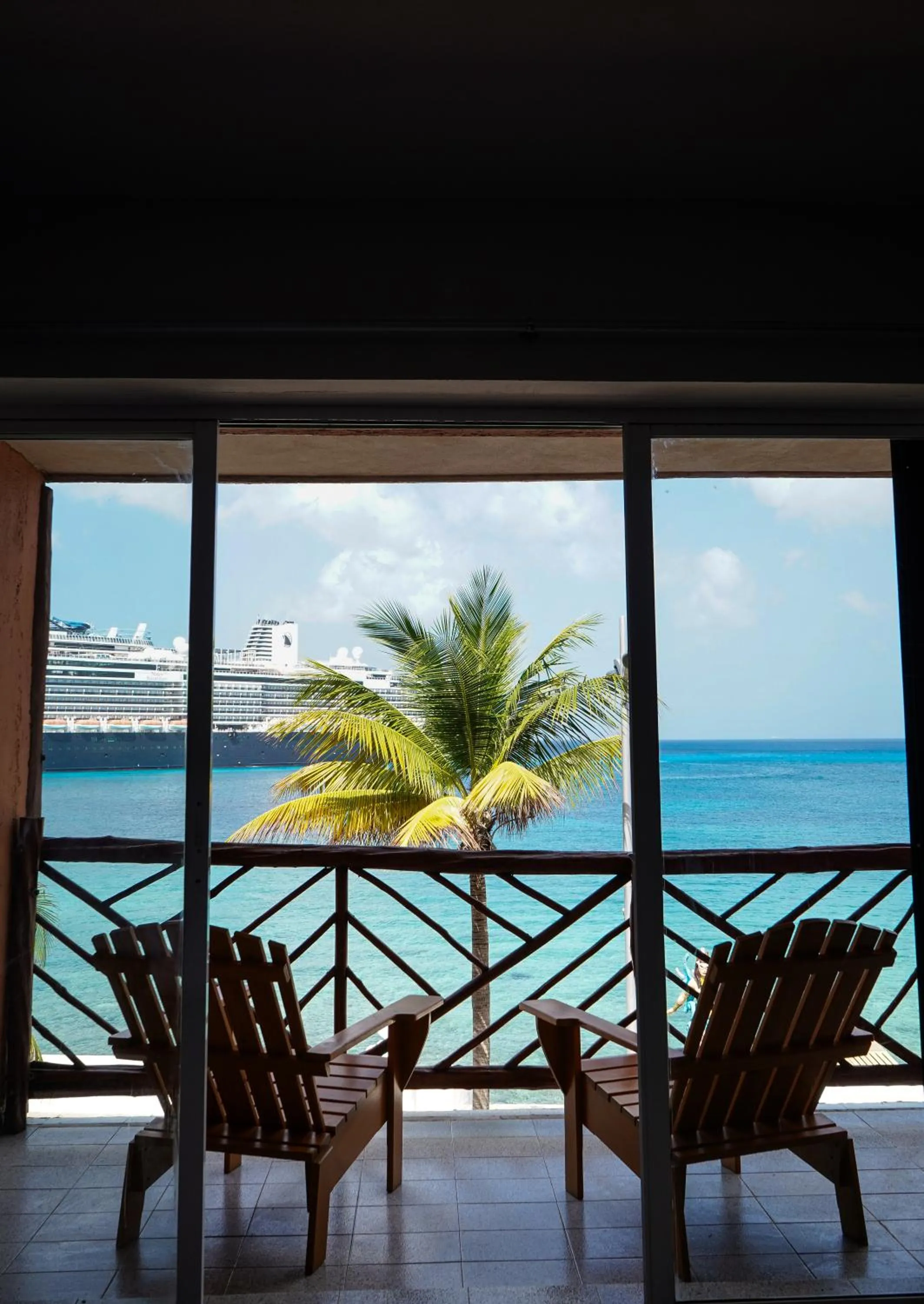 Balcony/Terrace in Hotel Vista del Mar with Beach Club access included