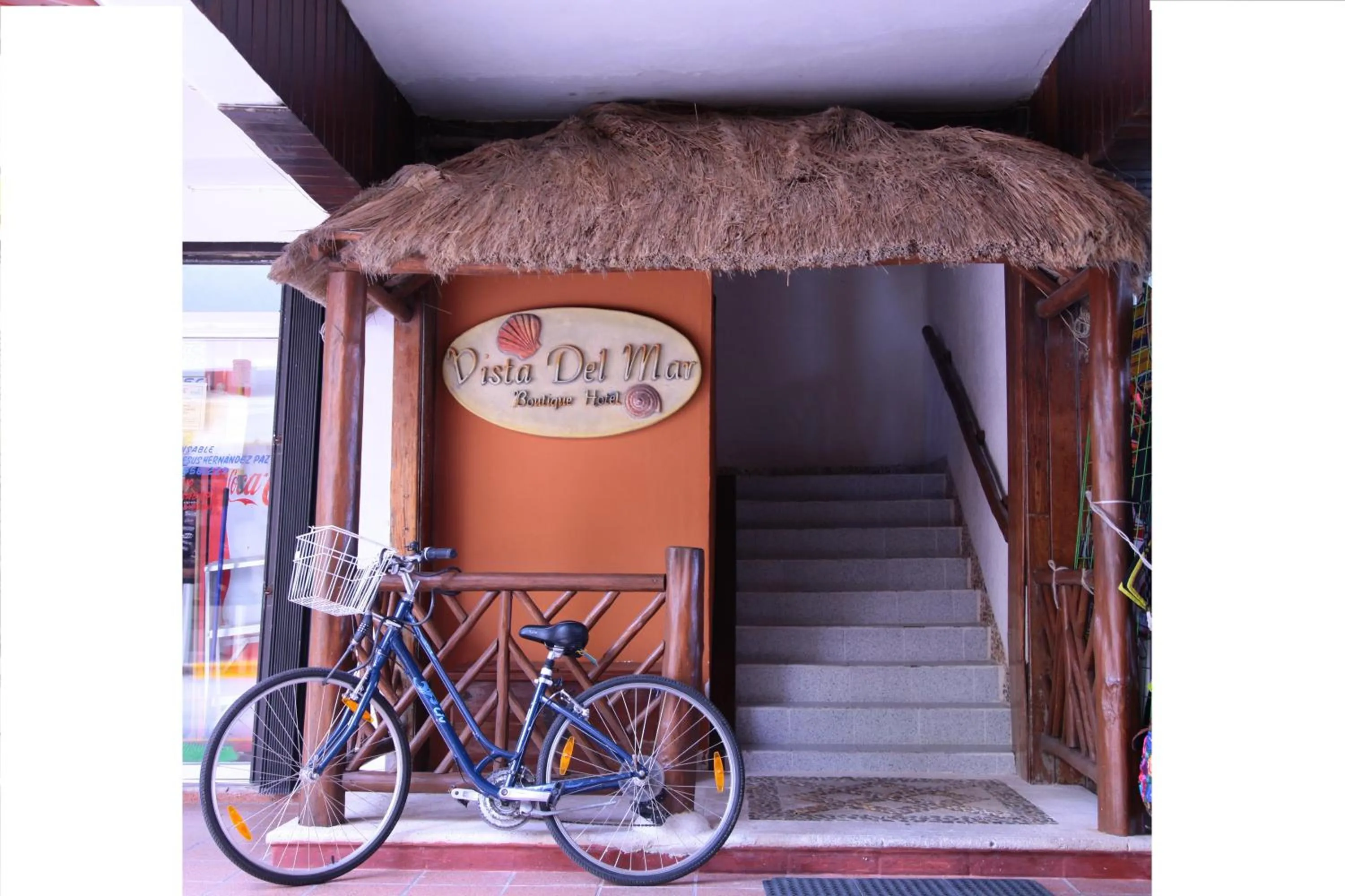 Facade/entrance in Hotel Vista del Mar with Beach Club access included
