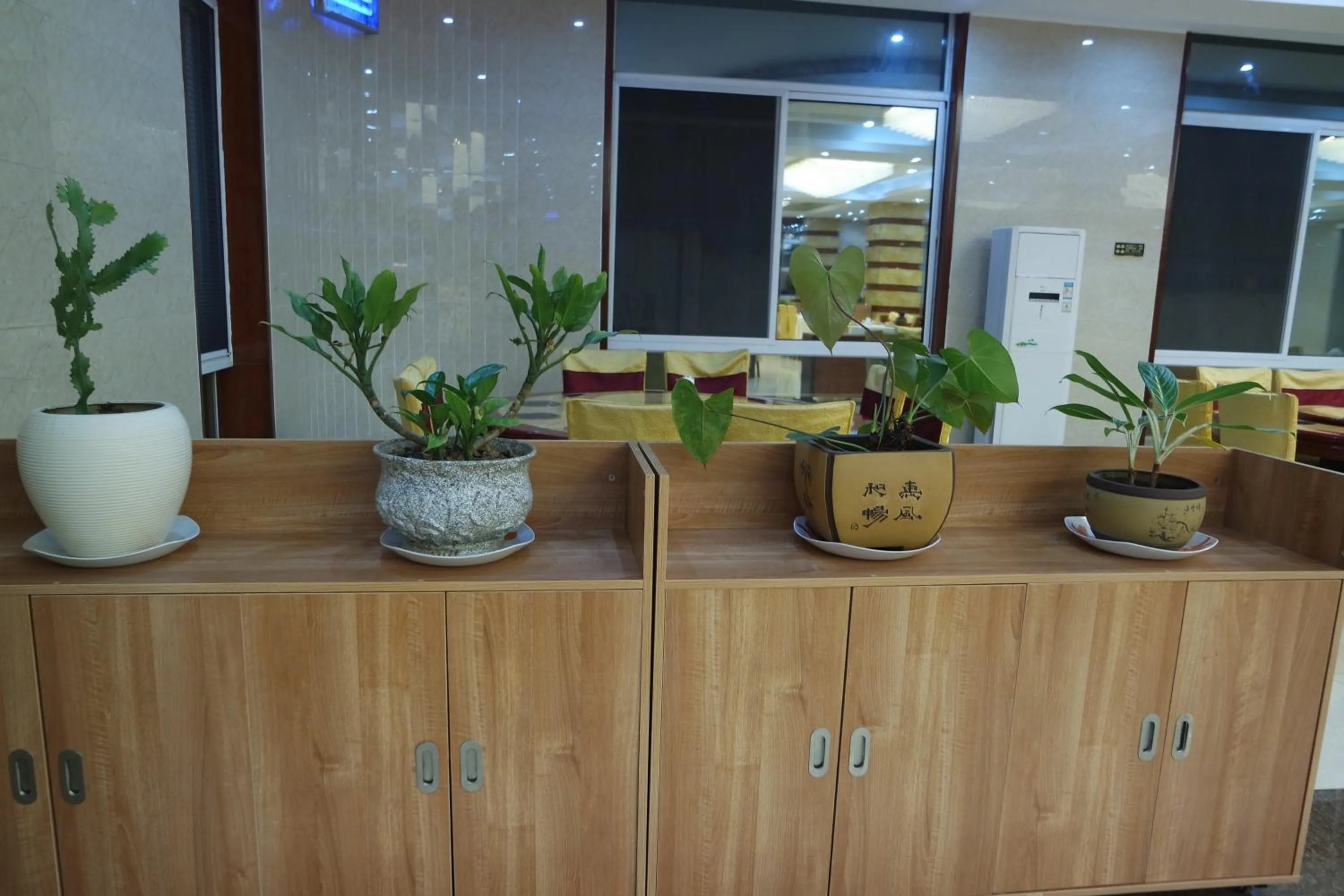 Decorative detail in Kololo Courts Hotel and Restaurant Kampala