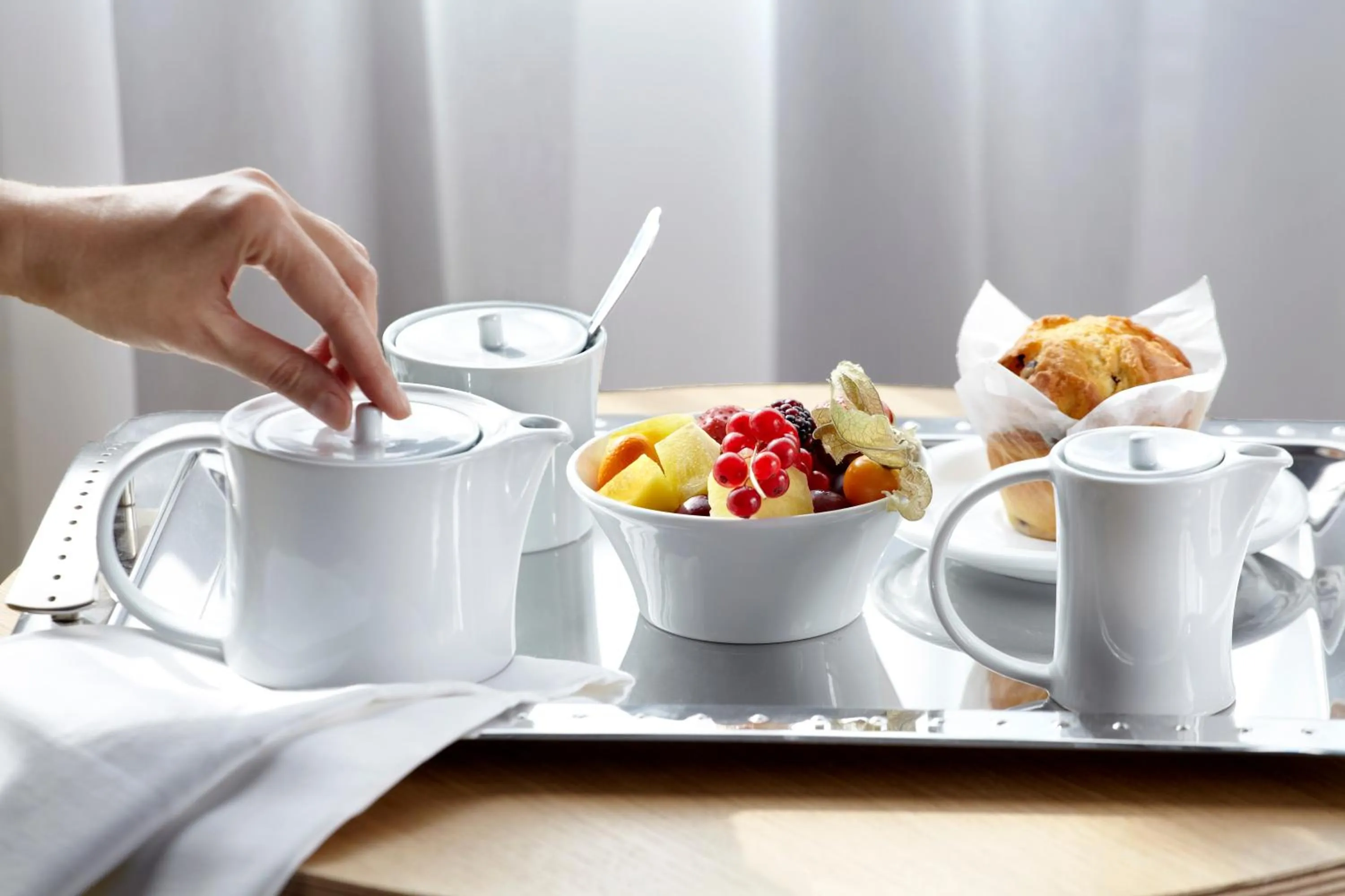 Meals in Zeus Wyndham Grand Athens