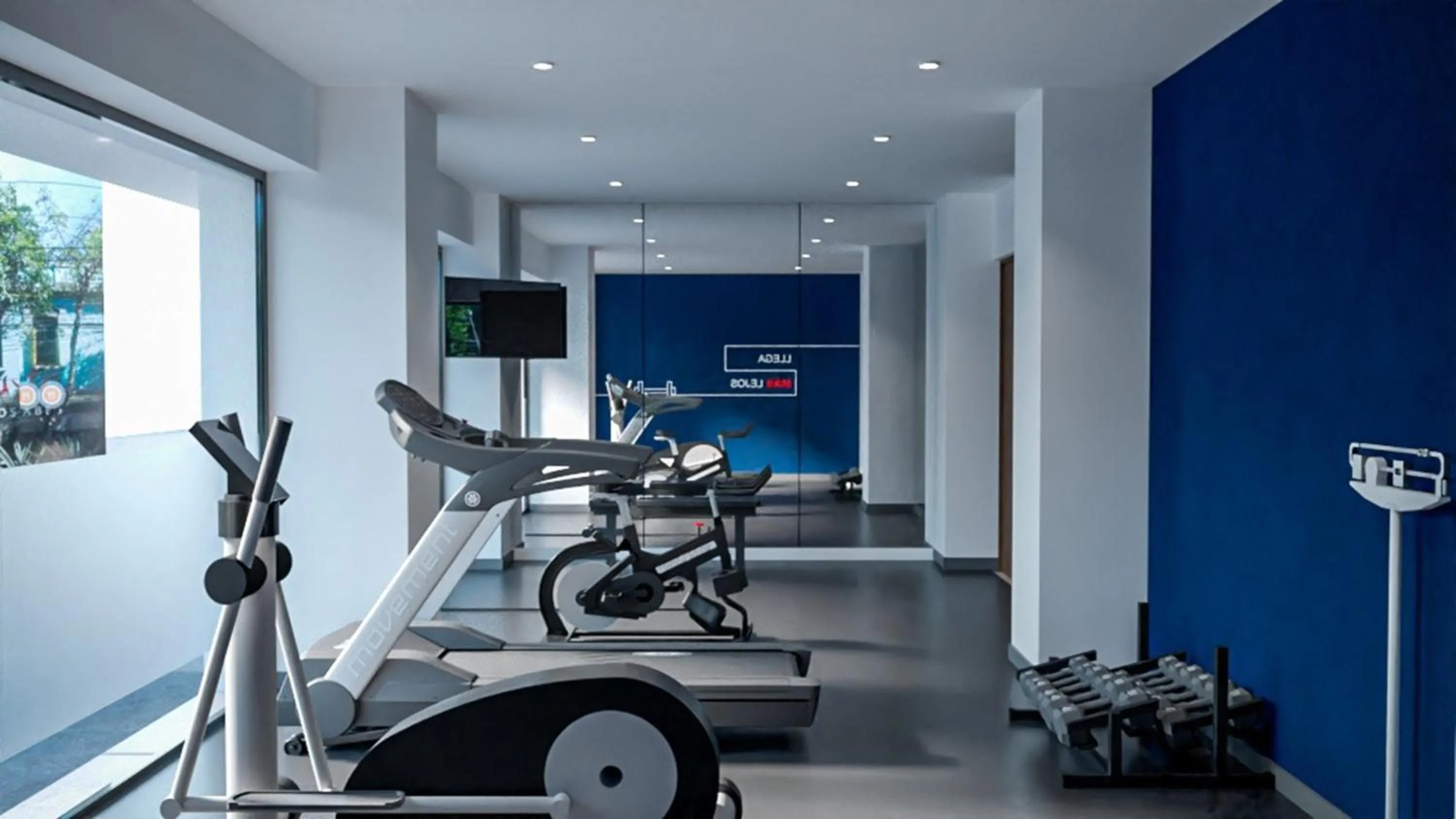 Fitness centre/facilities in Holiday Inn Express Ciudad de Mexico Condesa by IHG