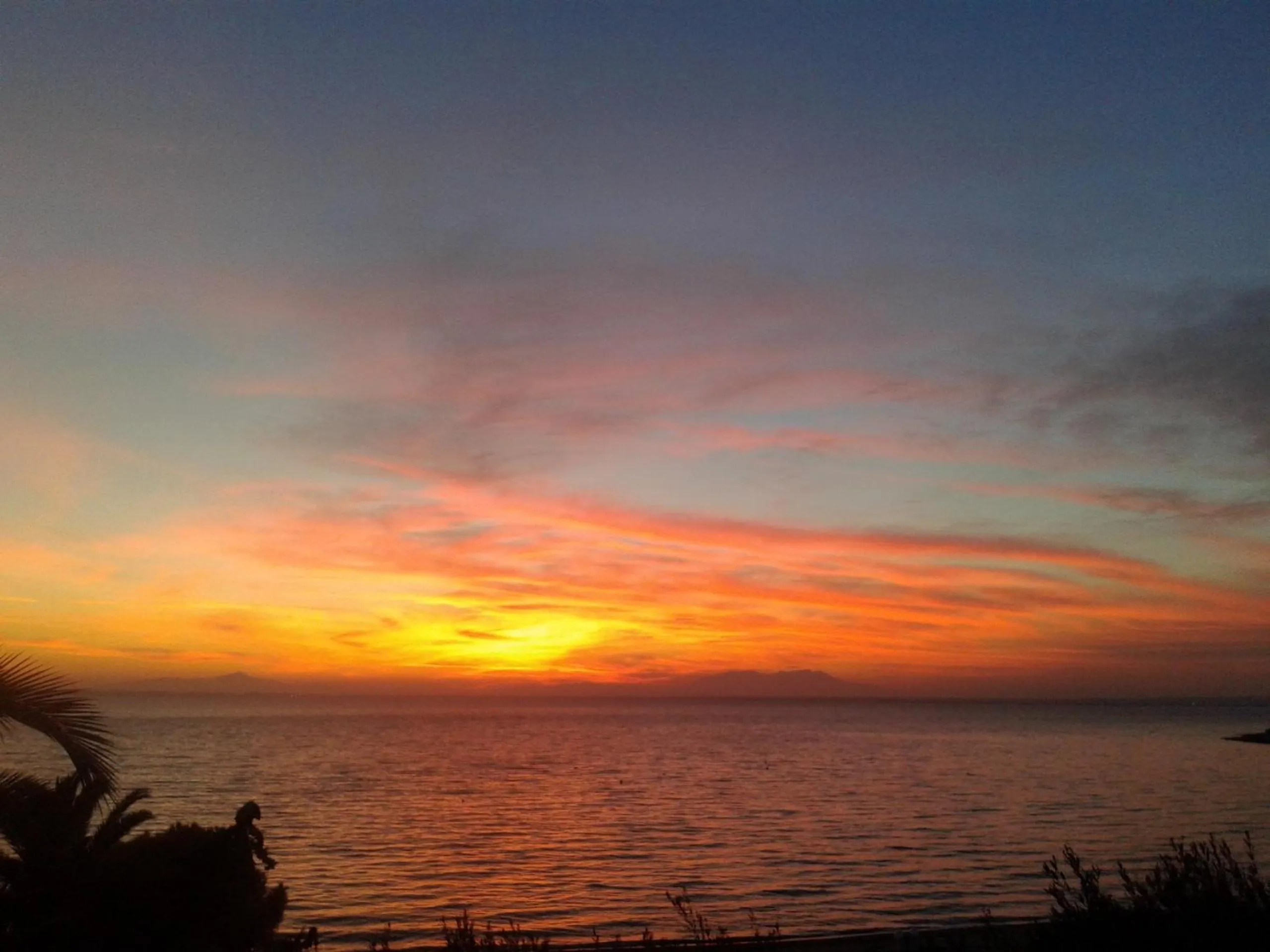 Sea view in Maistrali Beach Studios