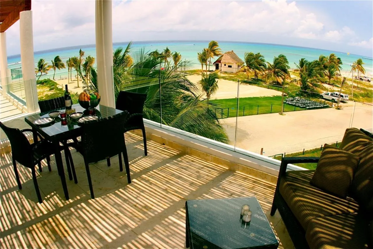 Balcony/Terrace in The Elements Oceanfront & Beachside Condo Hotel