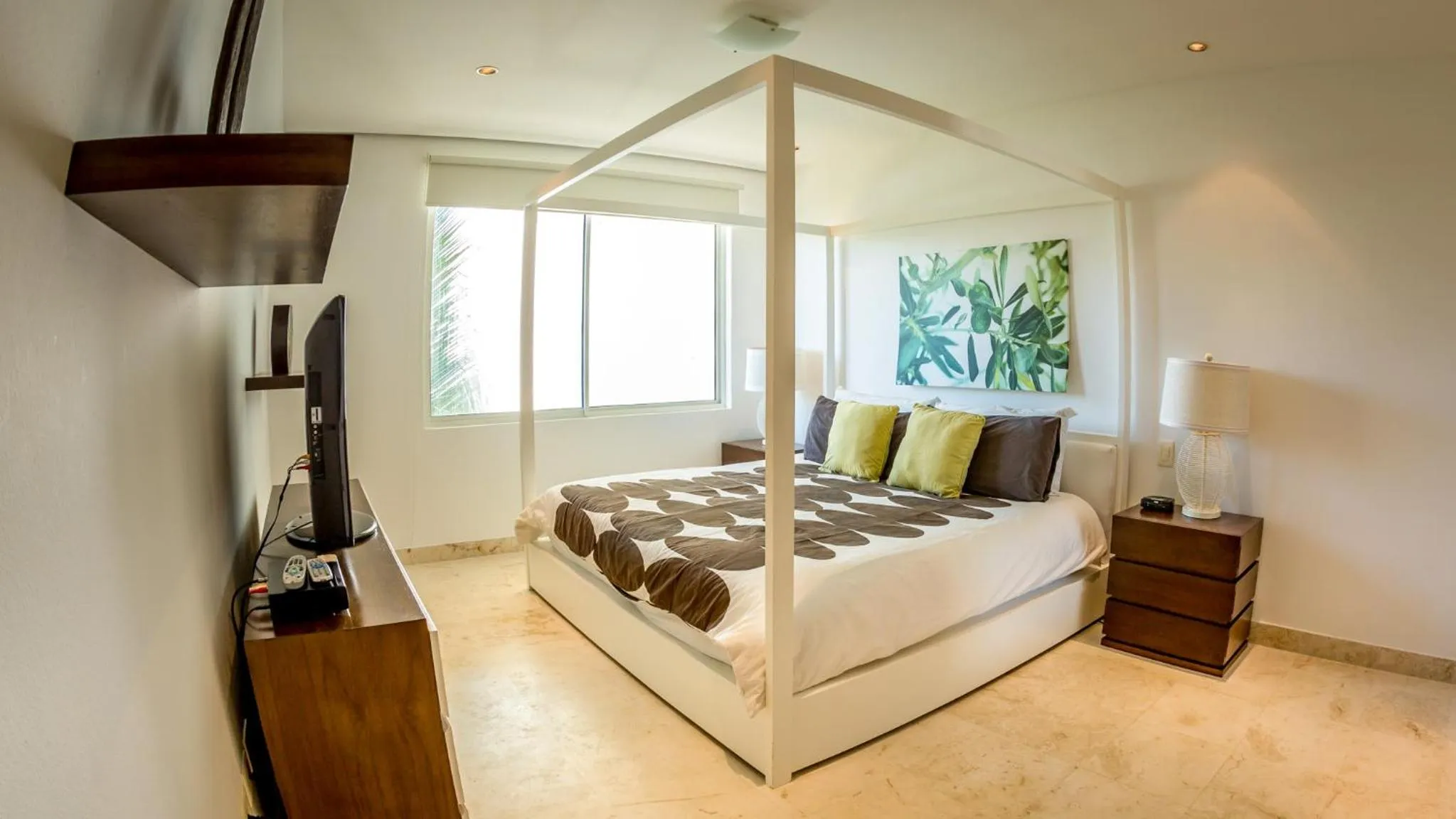 Bedroom, Bed in The Elements Oceanfront & Beachside Condo Hotel