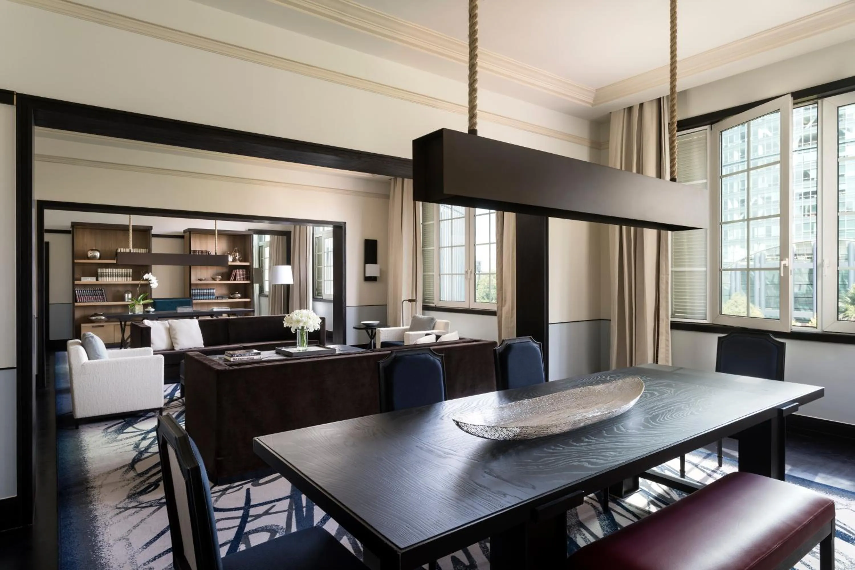 Dining area in Four Seasons Hotel Mexico City