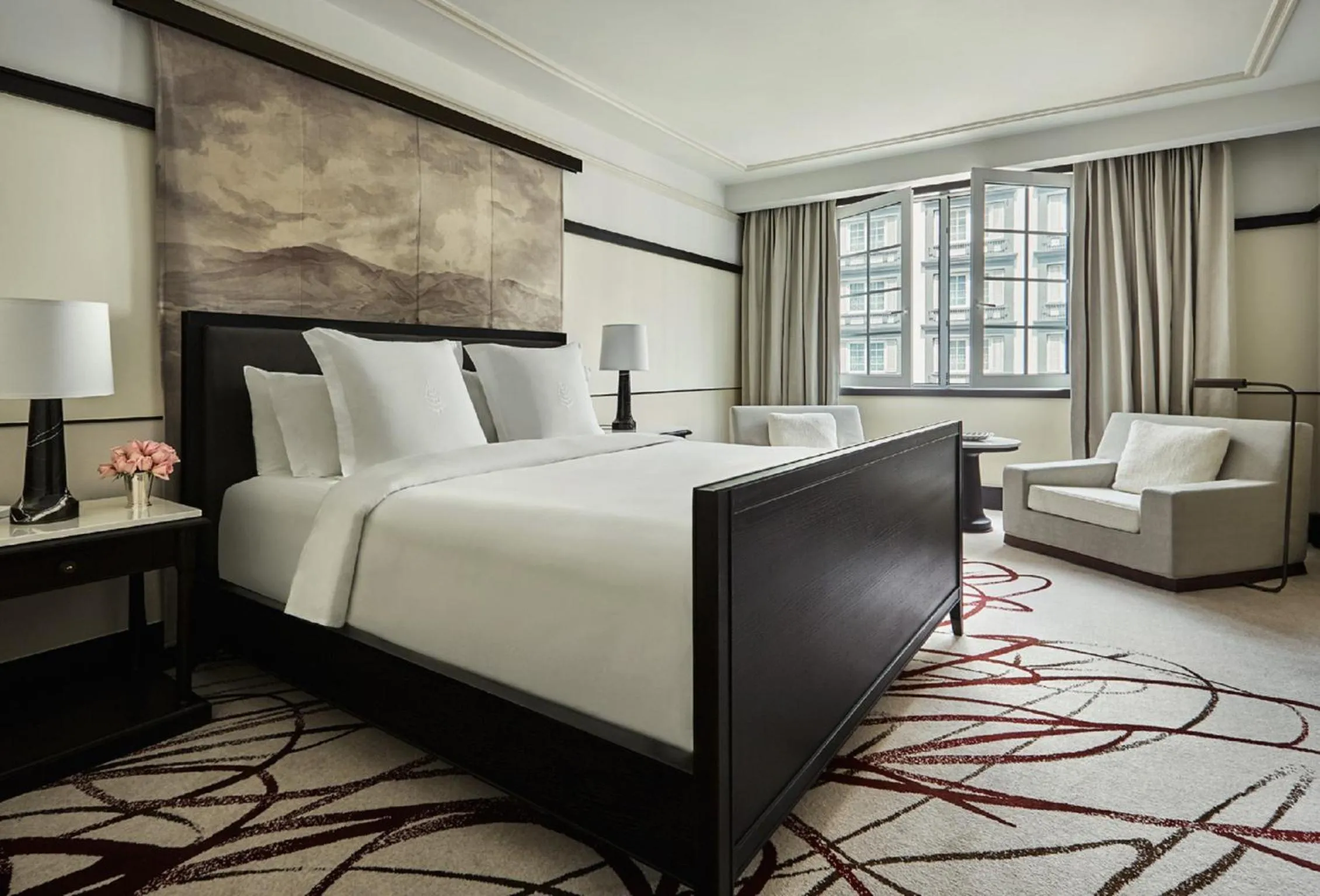 Shower, Bed in Four Seasons Hotel Mexico City