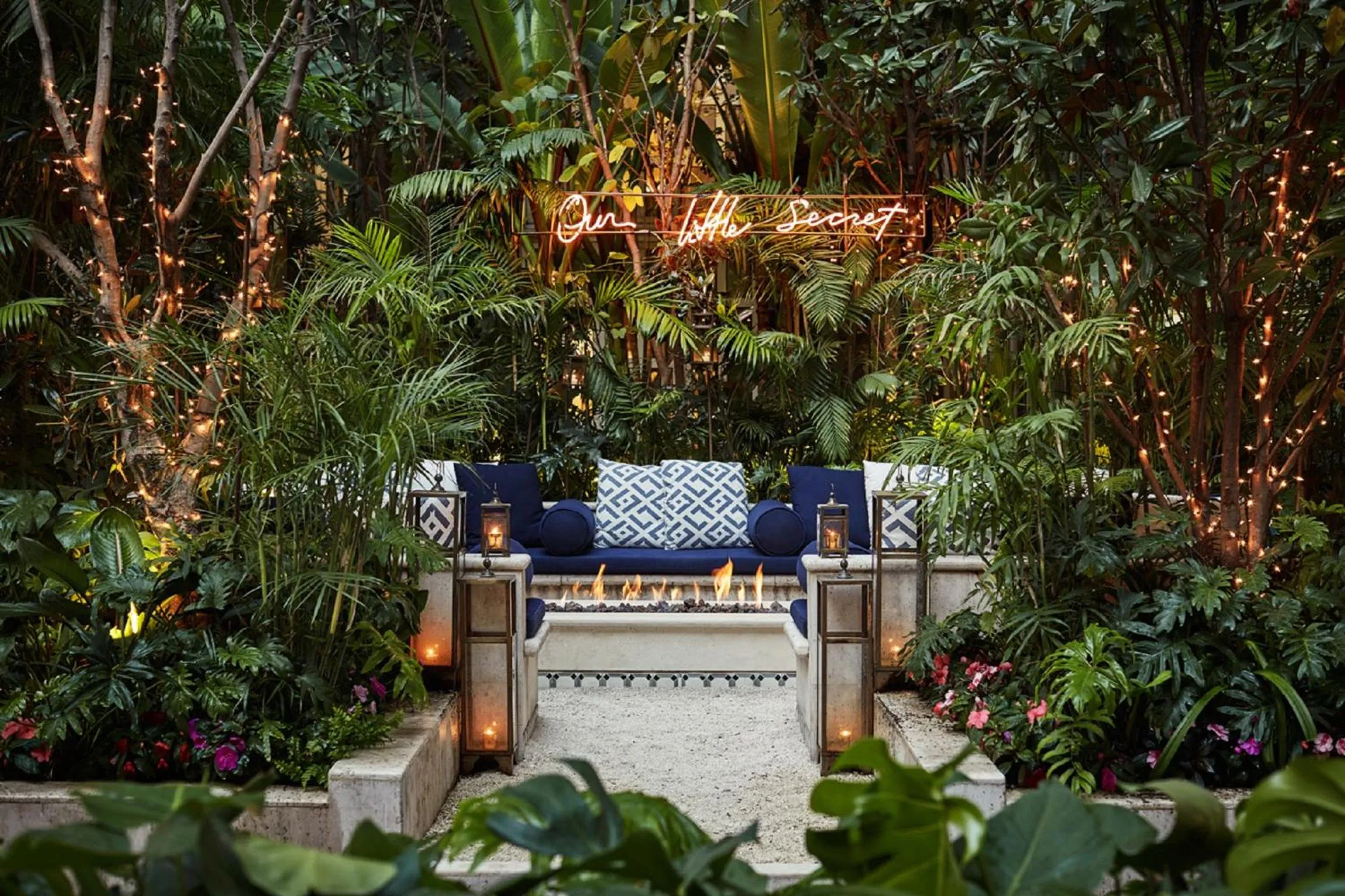 Patio in Four Seasons Hotel Mexico City