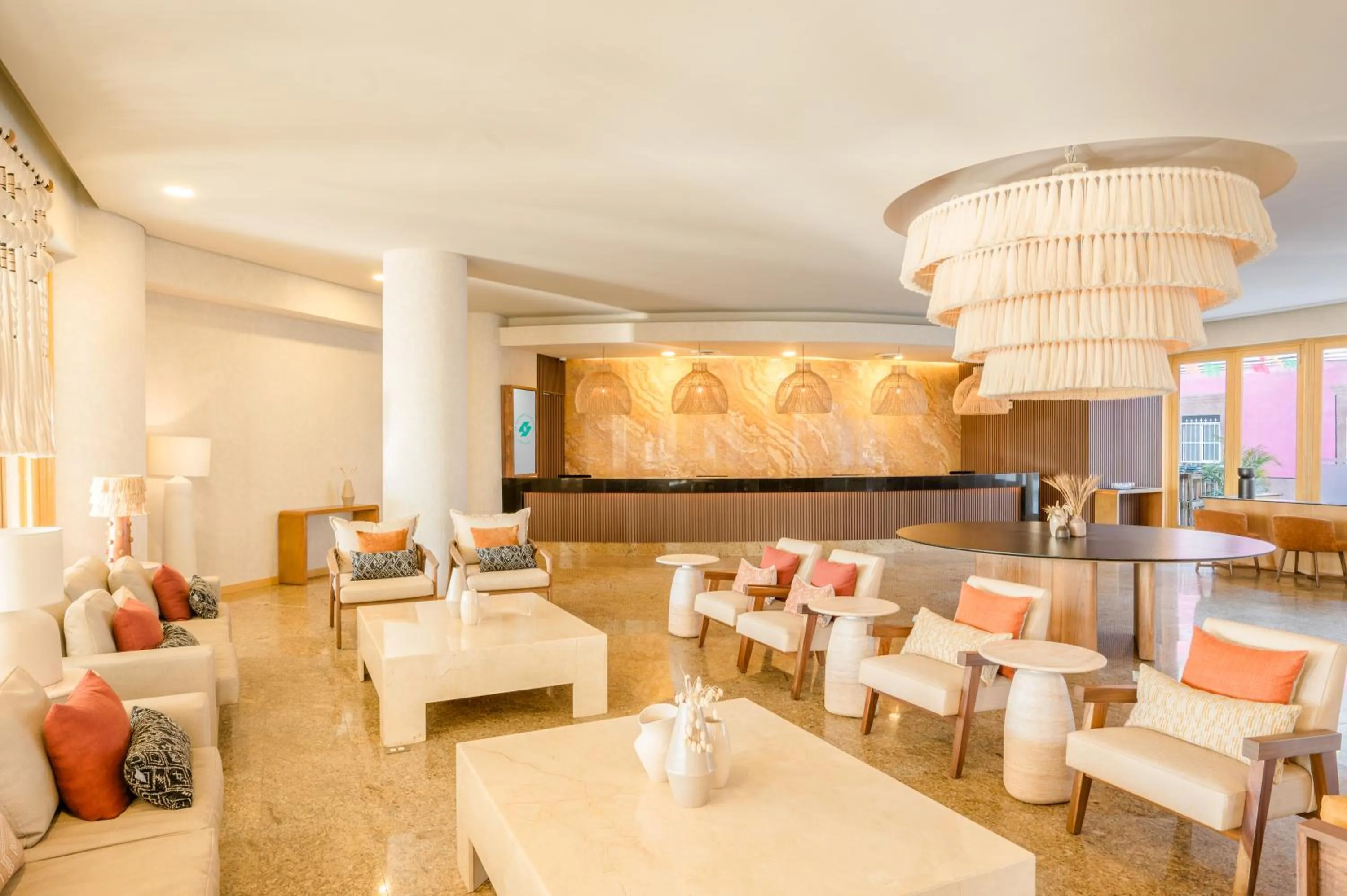 Living room in GR Solaris Lighthouse - All Inclusive