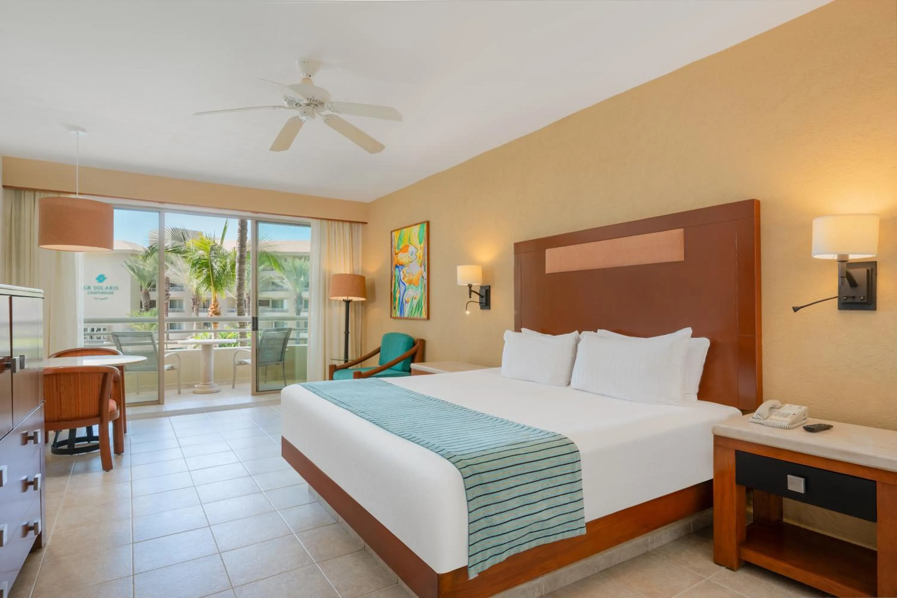 Bed in GR Solaris Lighthouse - All Inclusive