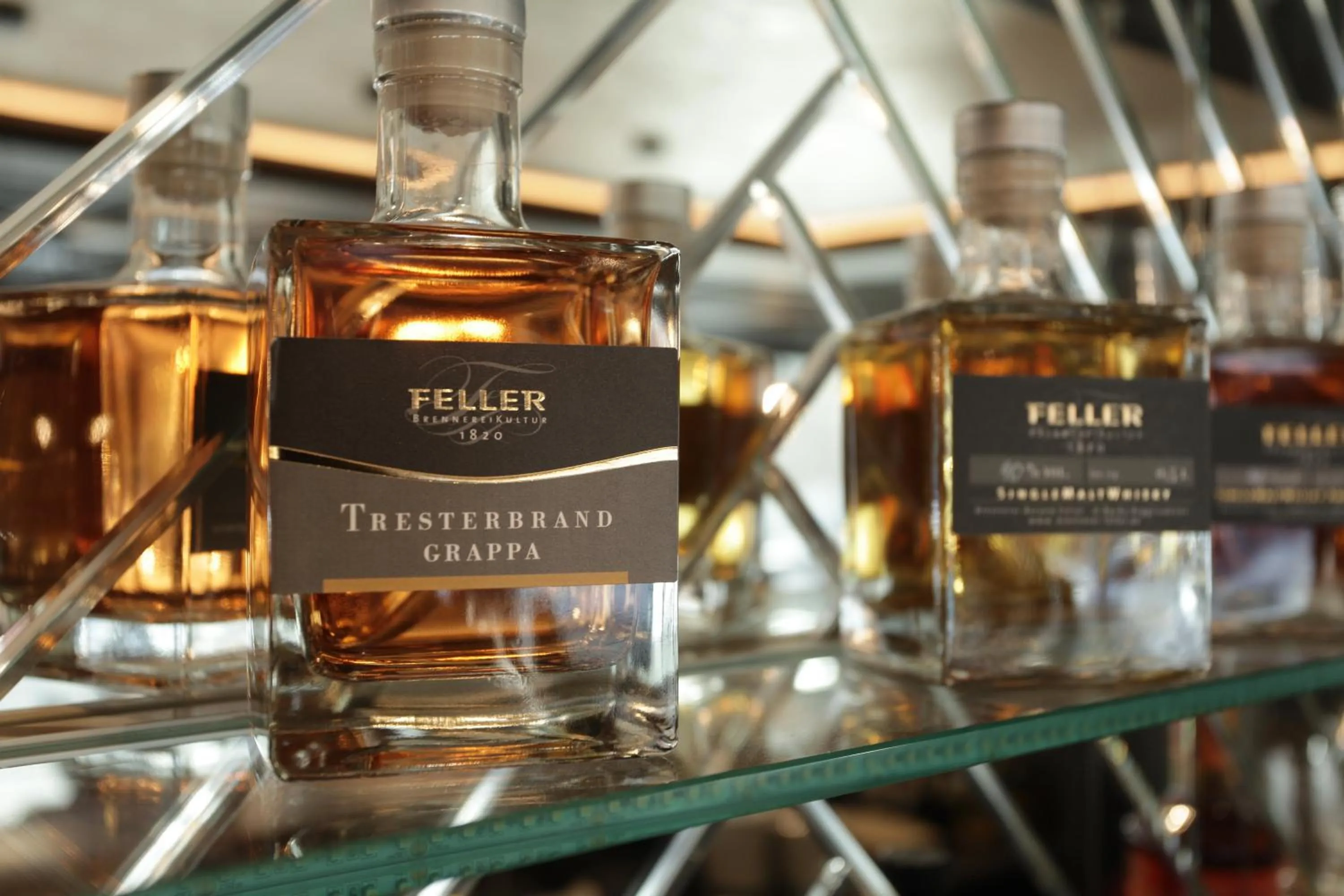 Alcoholic drinks in Hotel Aurelia