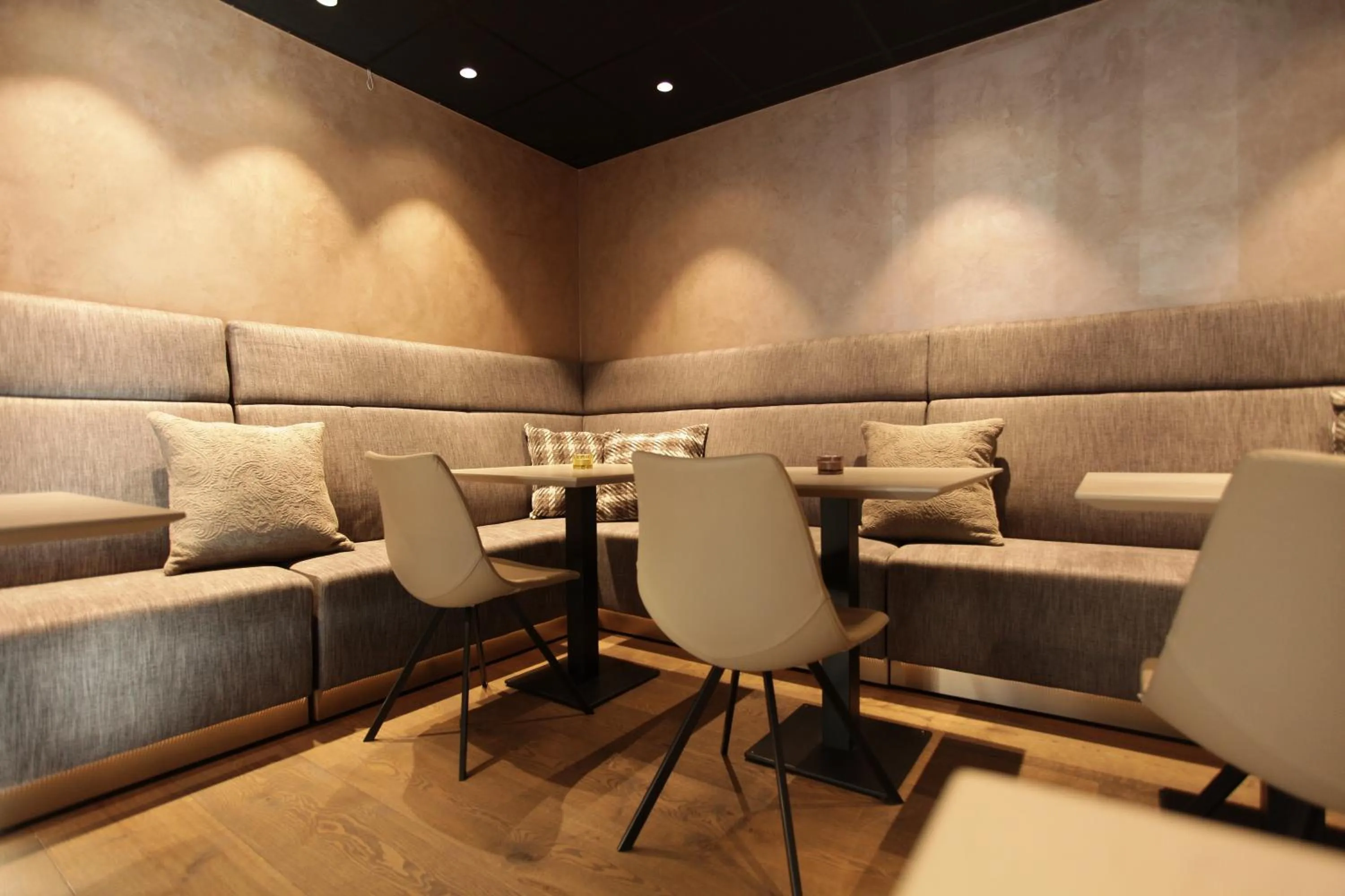 Dining area in Hotel Aurelia