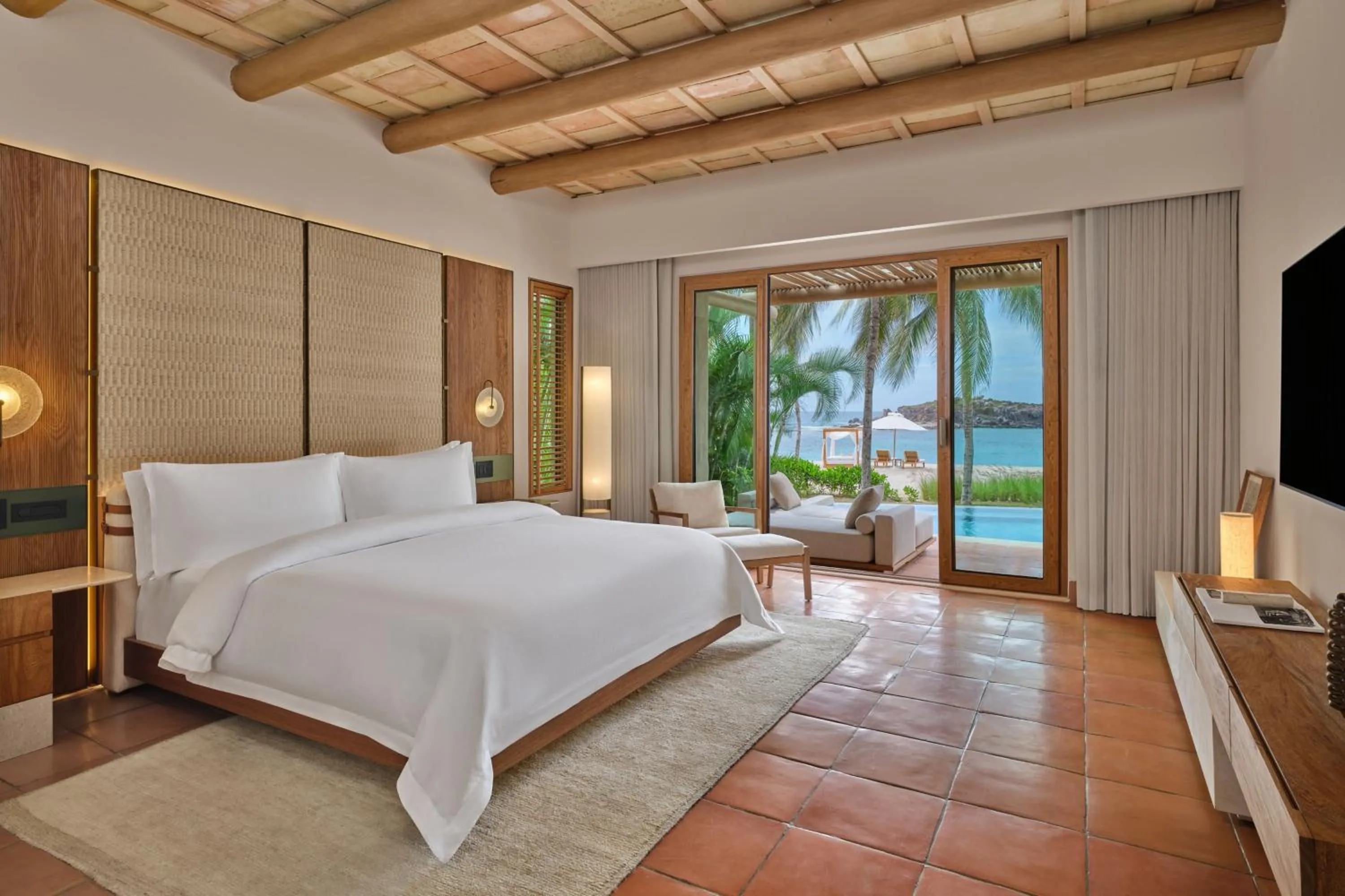 Bedroom, Bed in The St. Regis Punta Mita Resort