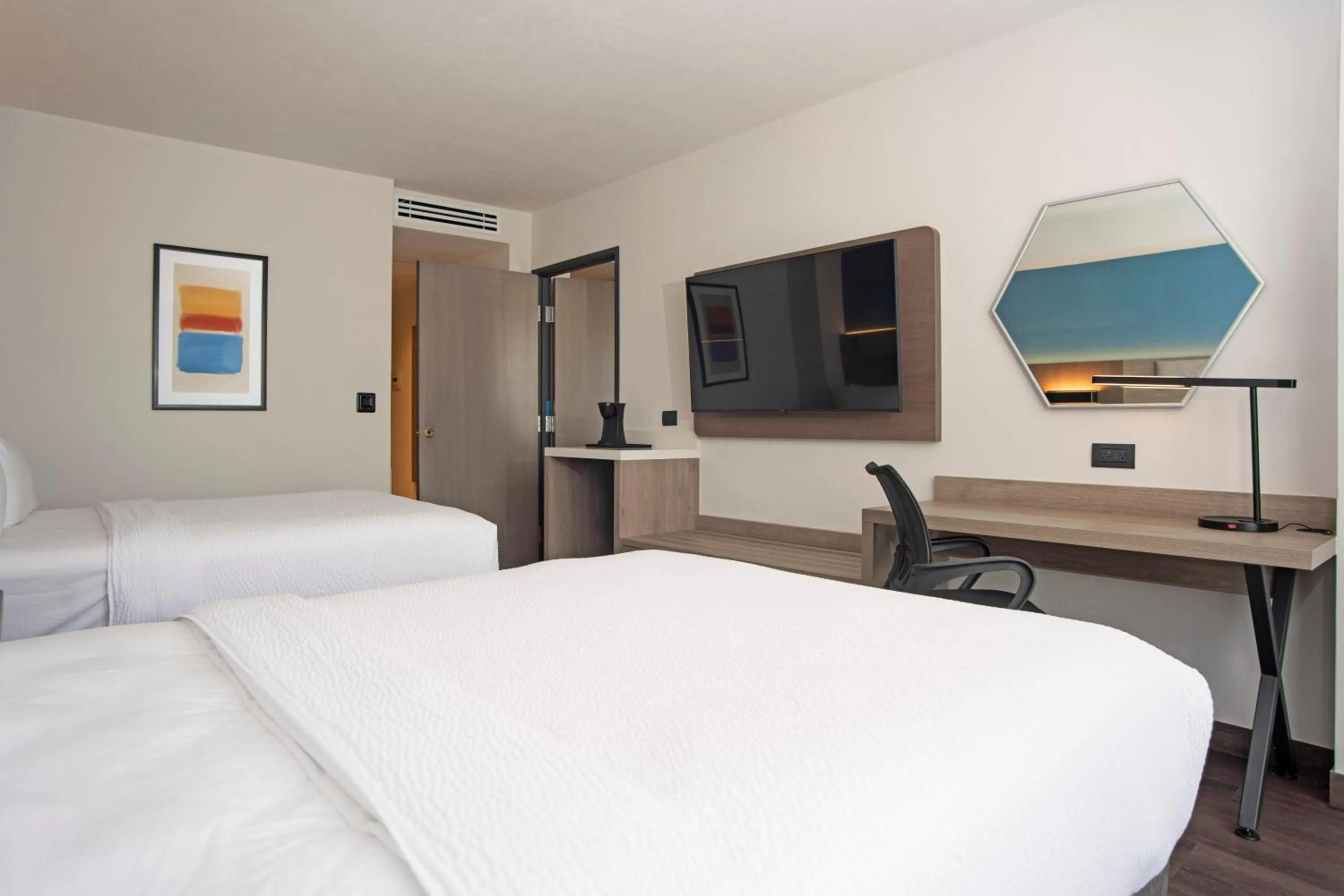 Bedroom, Bed in Holiday Inn Express Guadalajara Expo by IHG