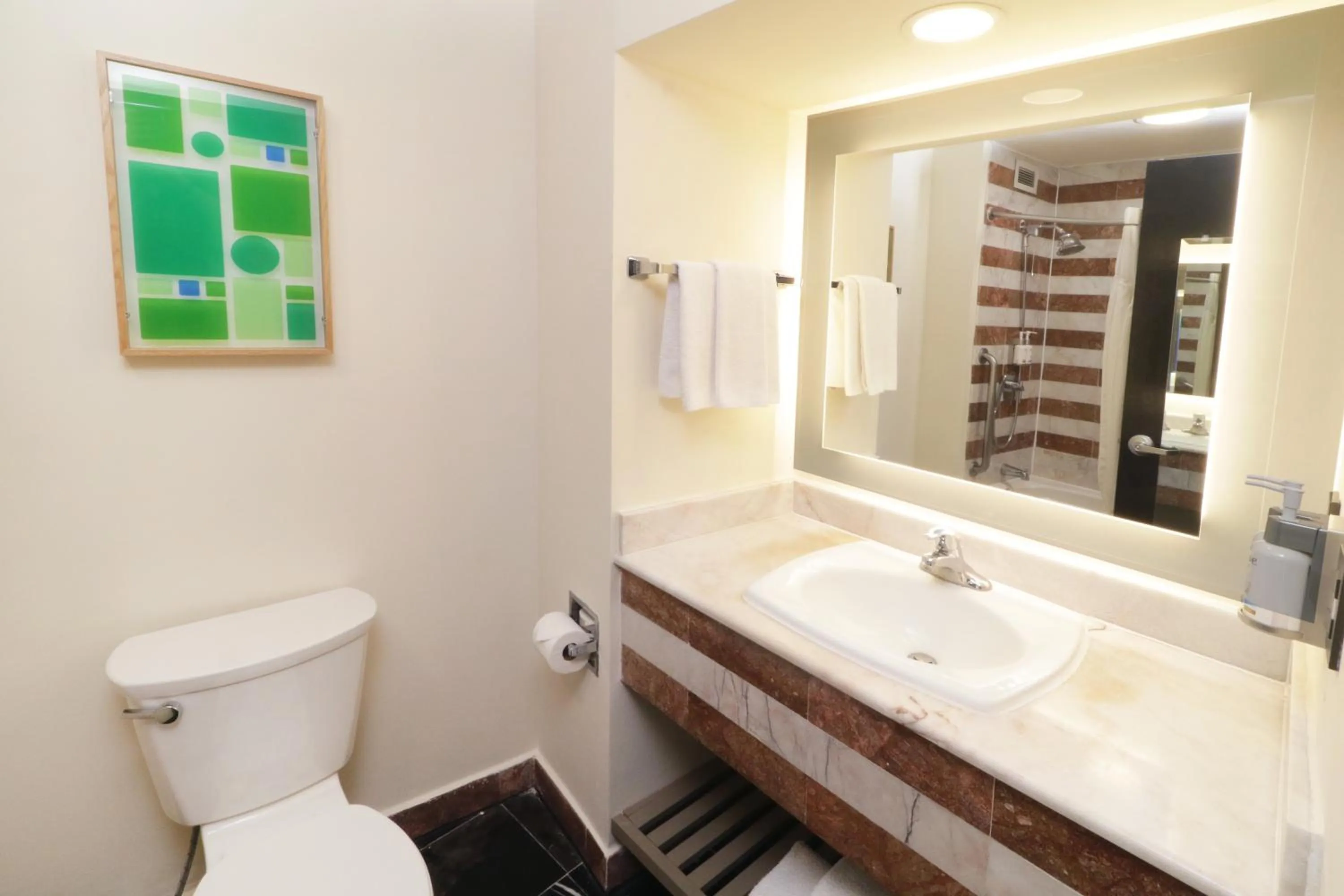 Bathroom in Holiday Inn Monterrey-Parque Fundidora by IHG