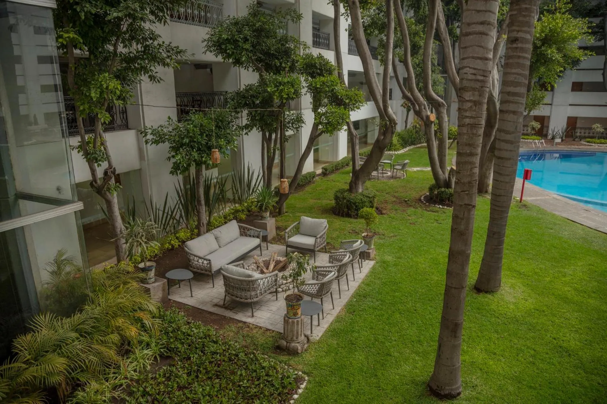 Swimming pool in Presidente InterContinental Puebla by IHG