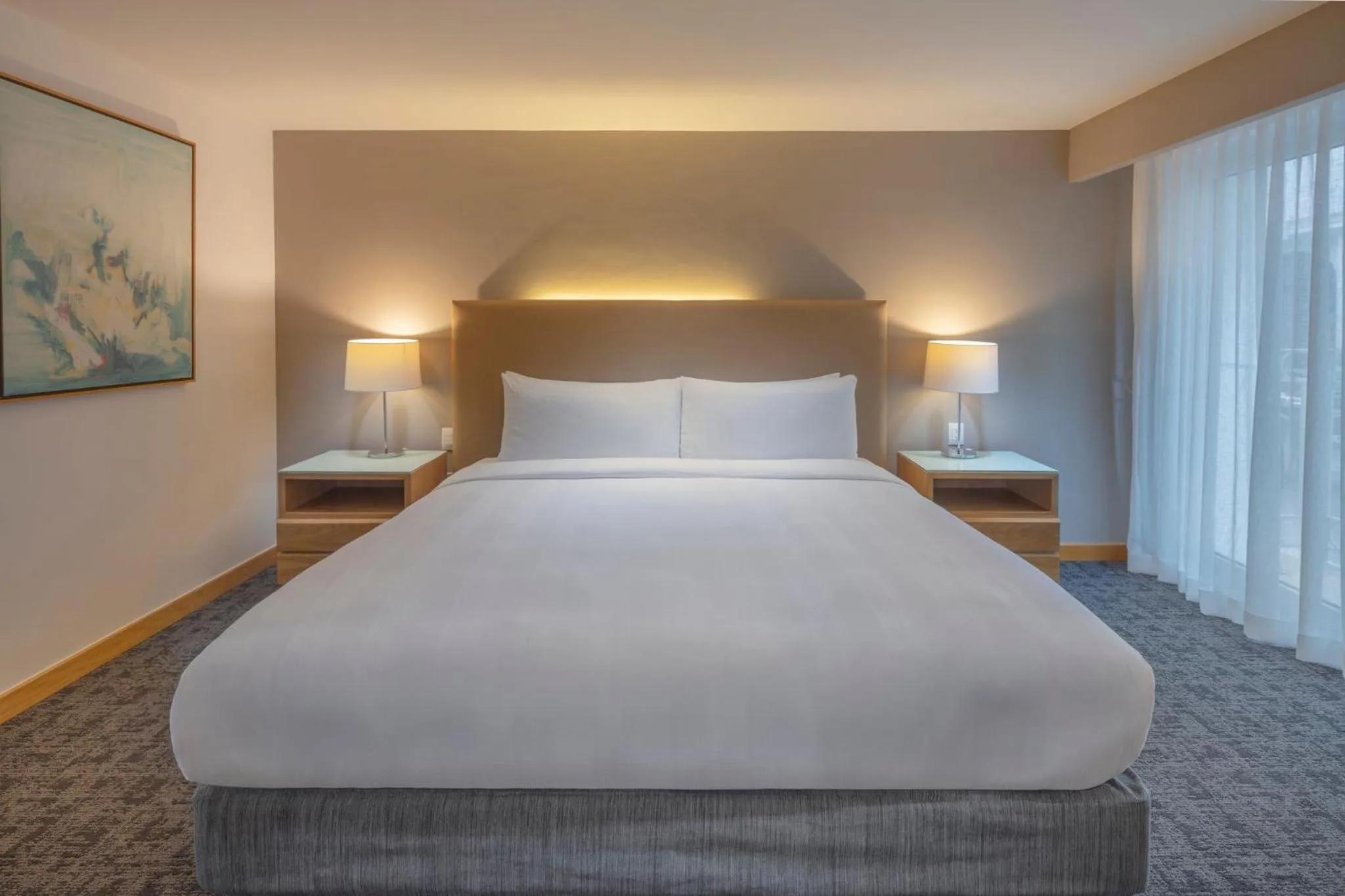 Photo of the whole room, Bed in Presidente InterContinental Puebla by IHG