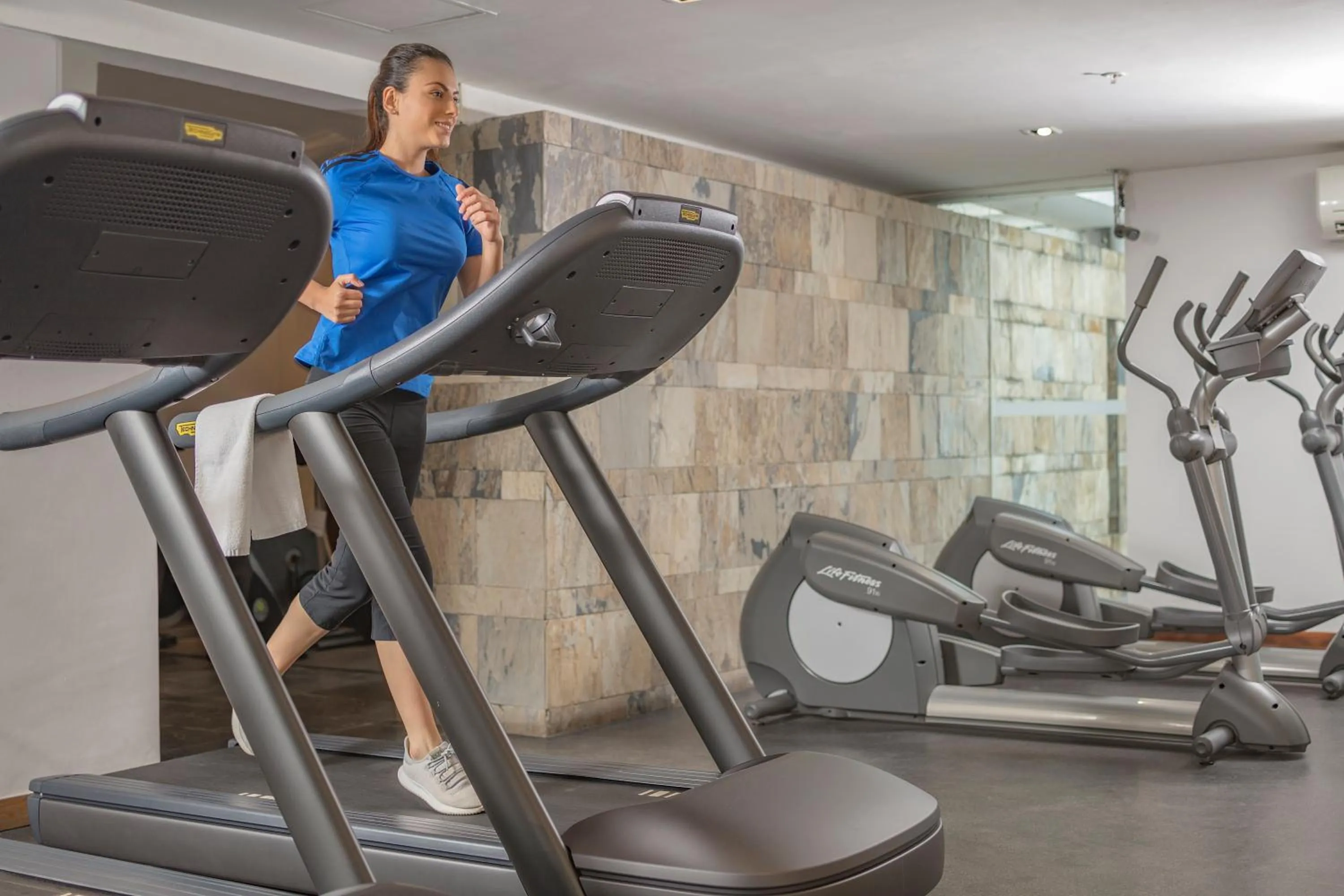 Fitness centre/facilities in Presidente InterContinental Puebla by IHG