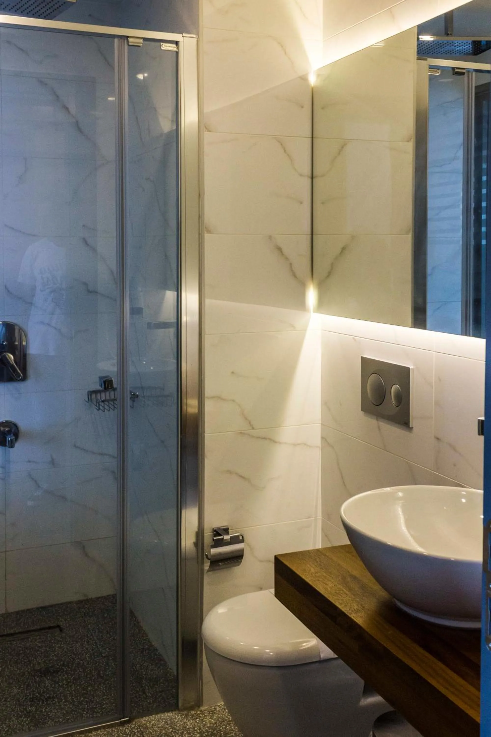 Bathroom in Port Marina Hotel