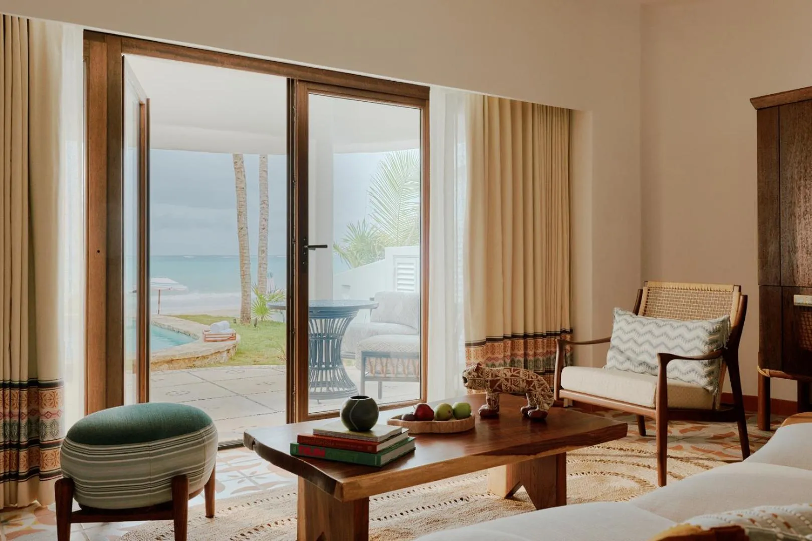 Seating area, Bed in Maroma, A Belmond Hotel, Riviera Maya
