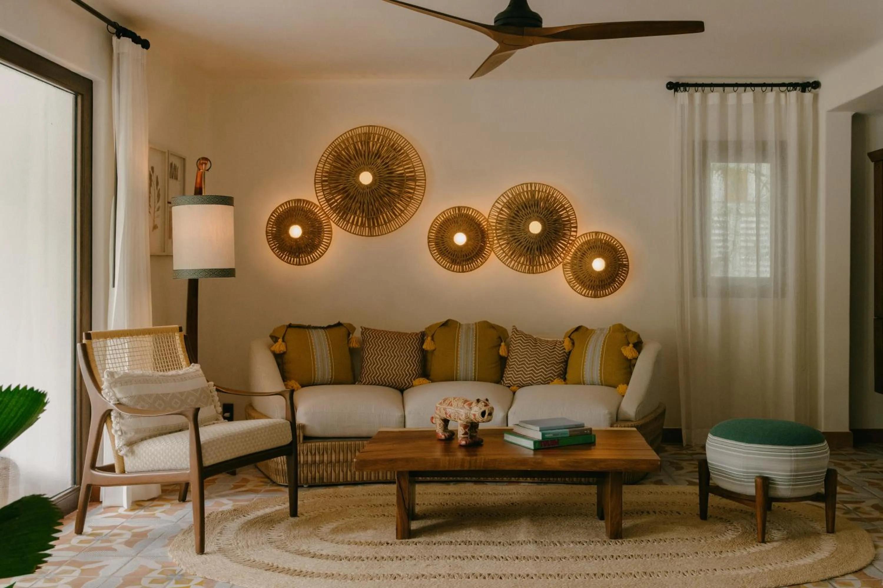 Living room in Maroma, A Belmond Hotel, Riviera Maya