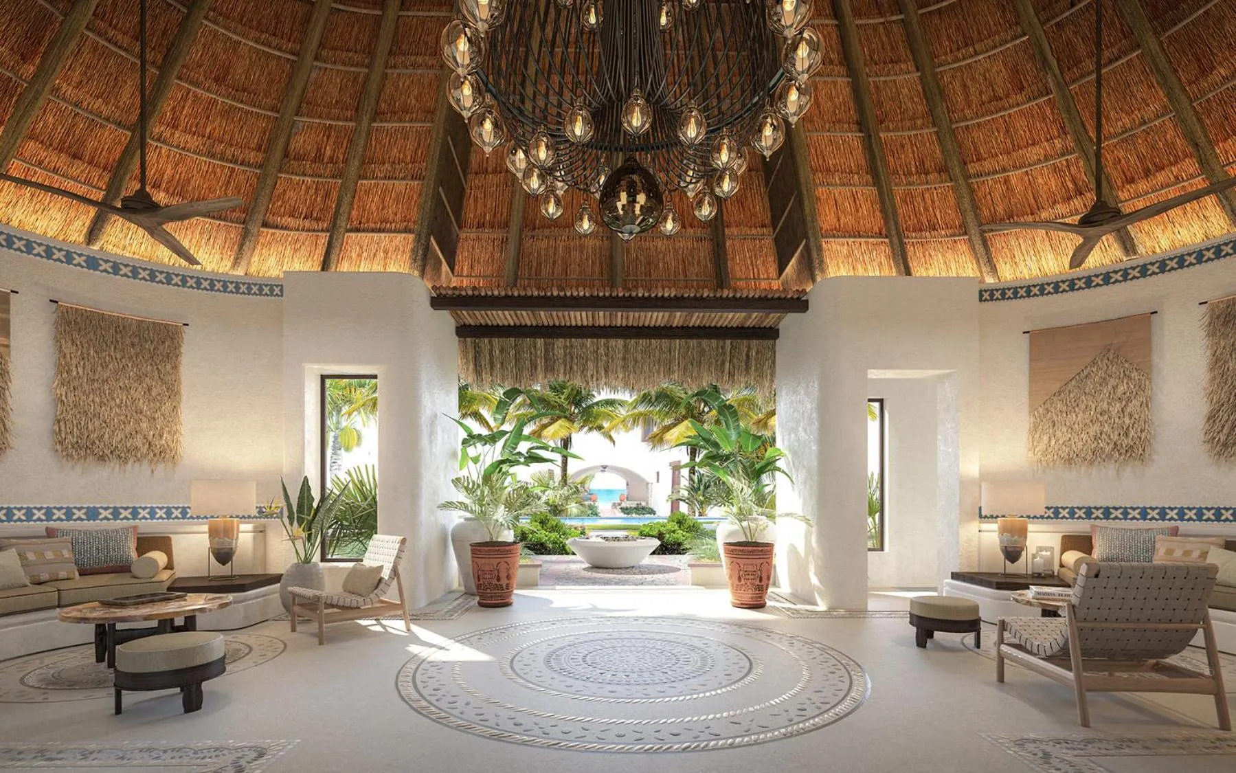 Lobby or reception in Maroma, A Belmond Hotel, Riviera Maya