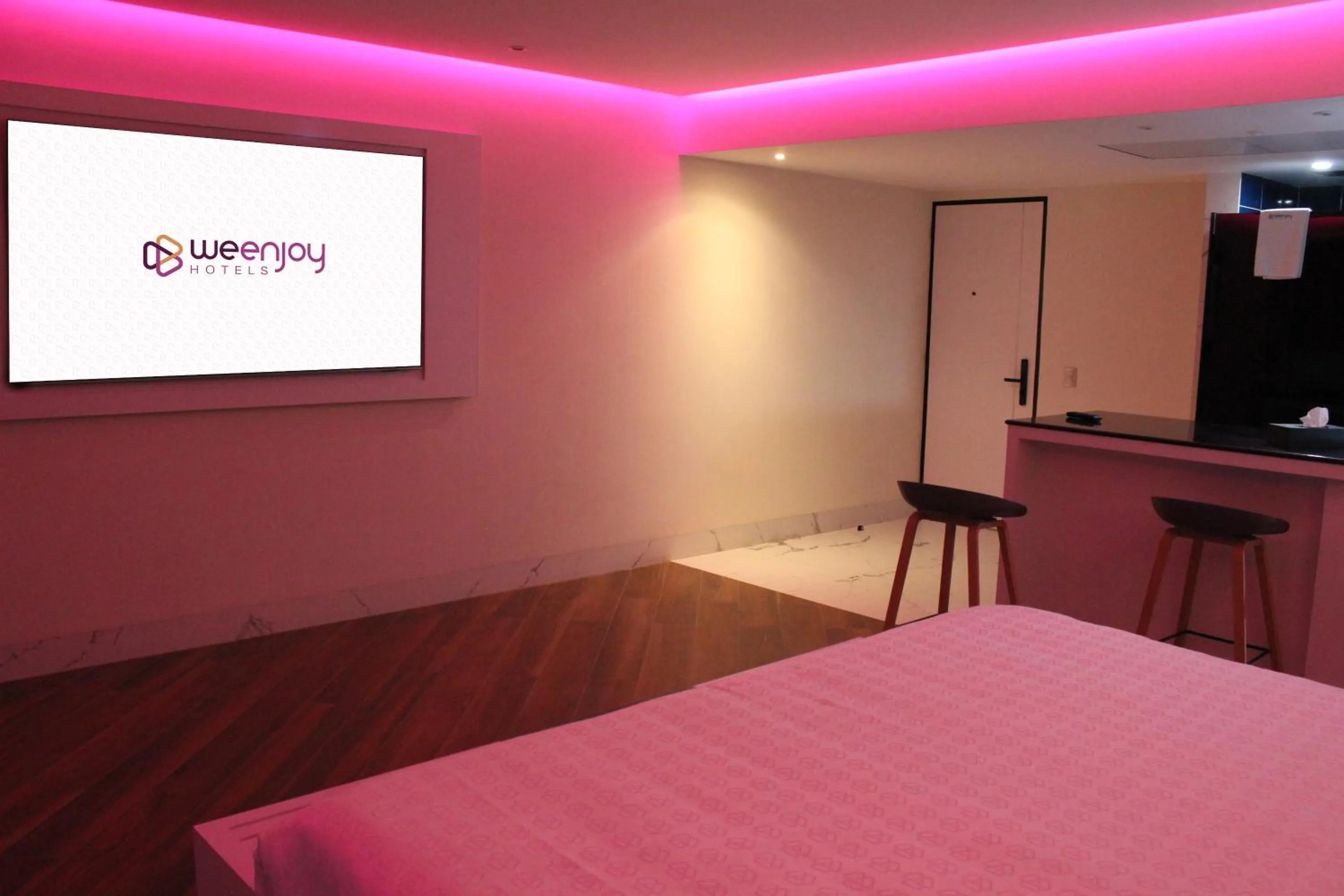 Bed in WeEnjoy Hotels Grand Prix Aeropuerto CDMX