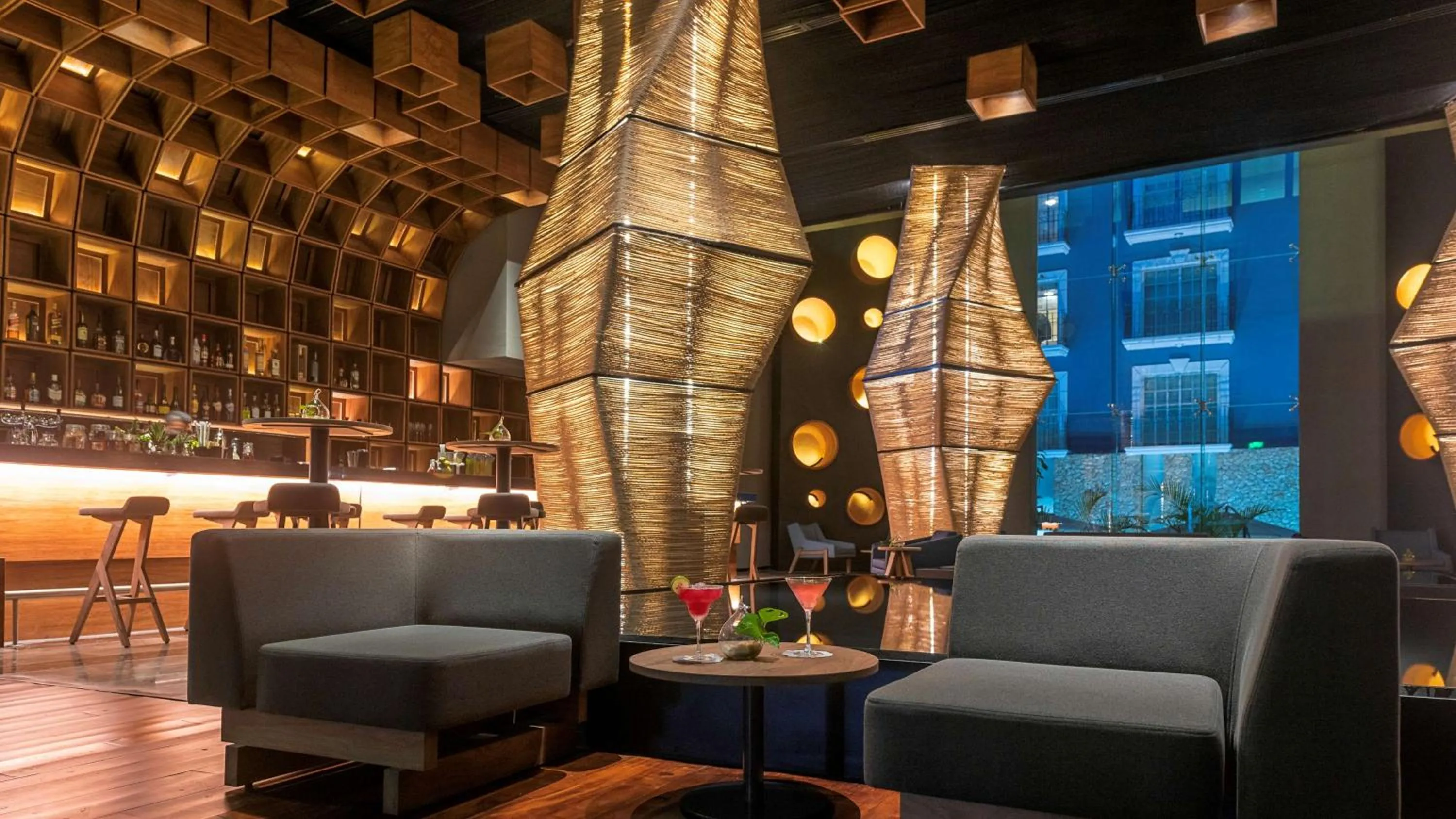 Lobby or reception in Villa Mercedes Curio Collection By Hilton