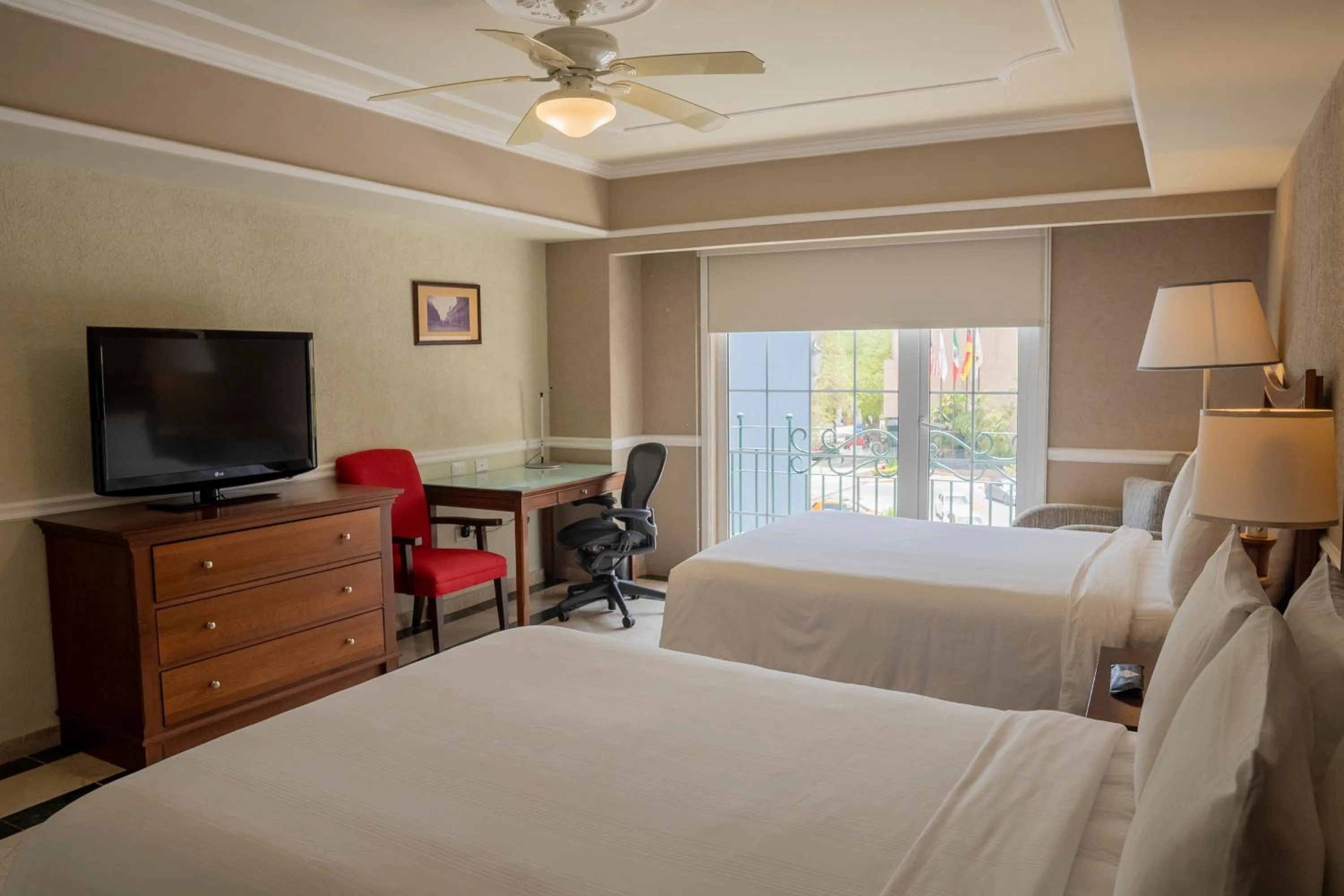 Bedroom, Bed in Villa Mercedes Curio Collection By Hilton