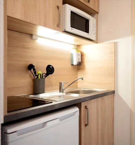 Kitchen or kitchenette in Séjours & Affaires Annecy Le Pont Neuf