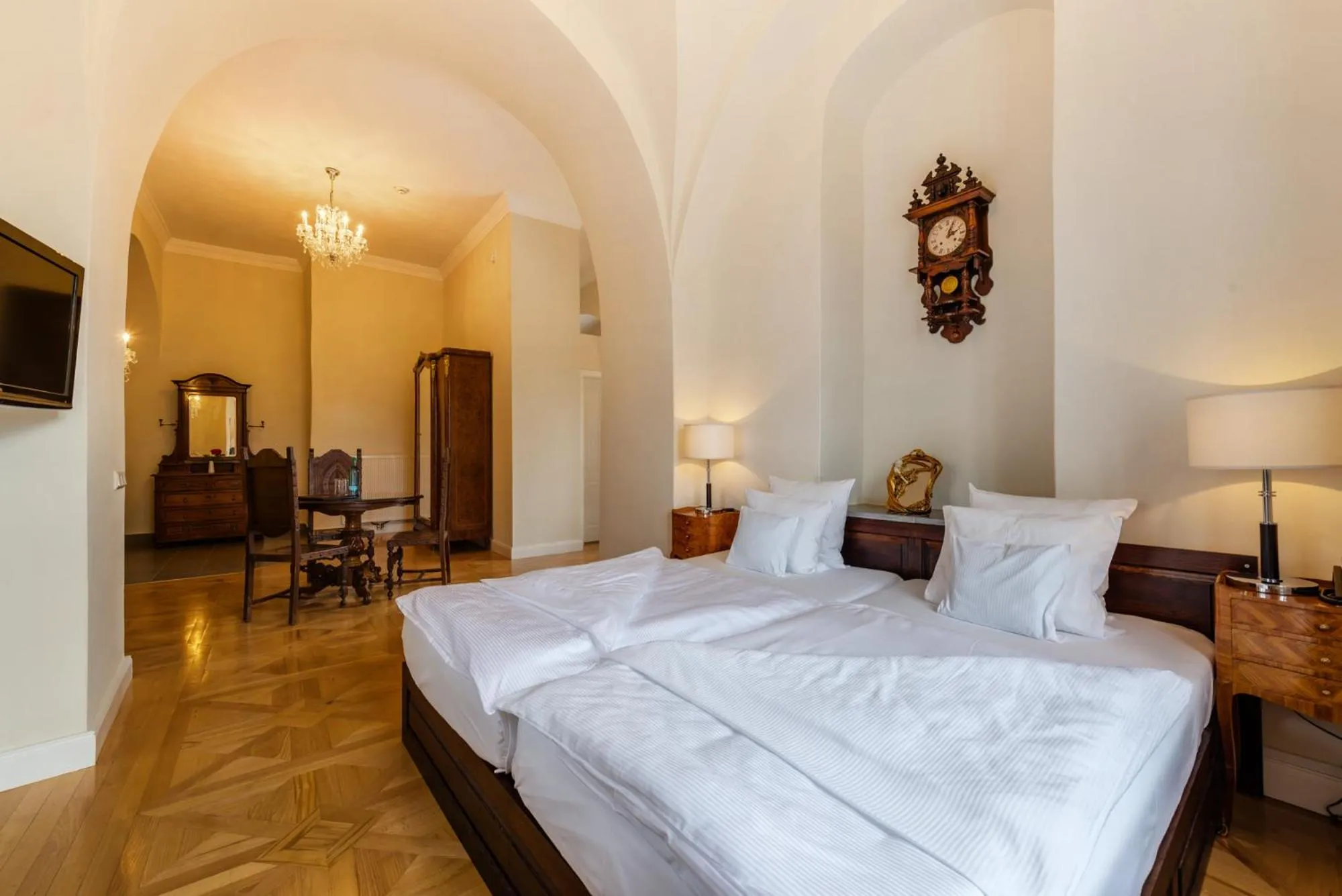 Bed in Schloss Purschenstein