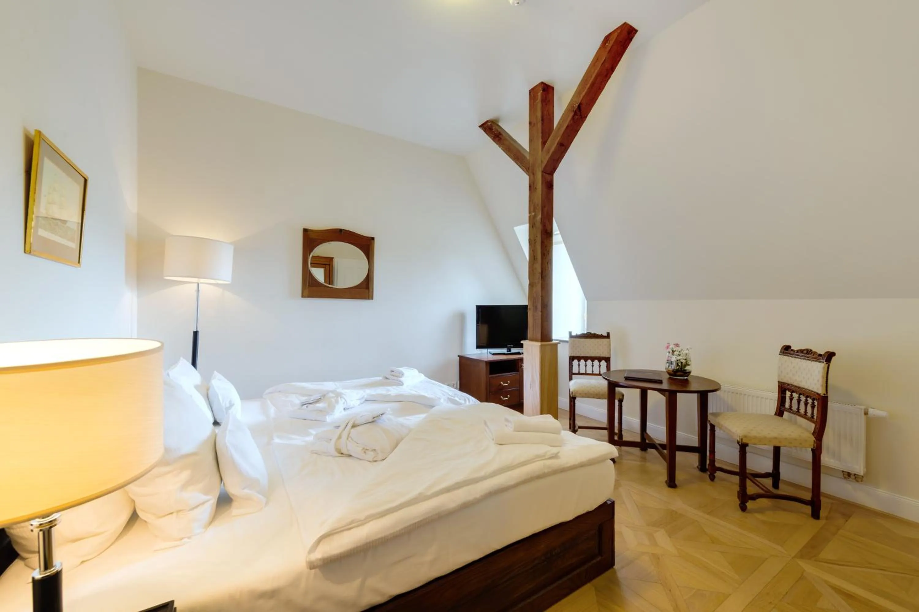 Bed in Schloss Purschenstein