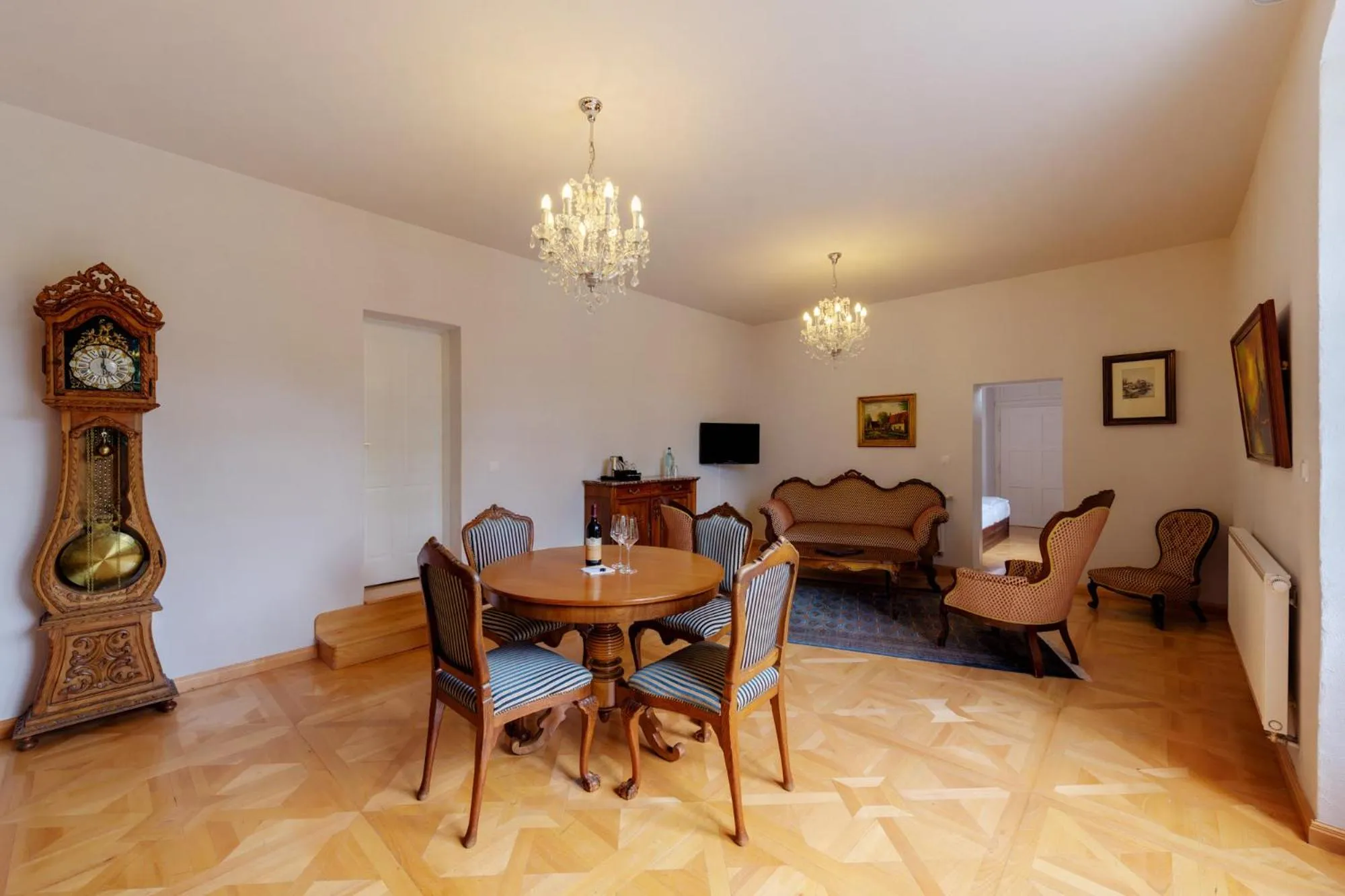 Living room in Schloss Purschenstein